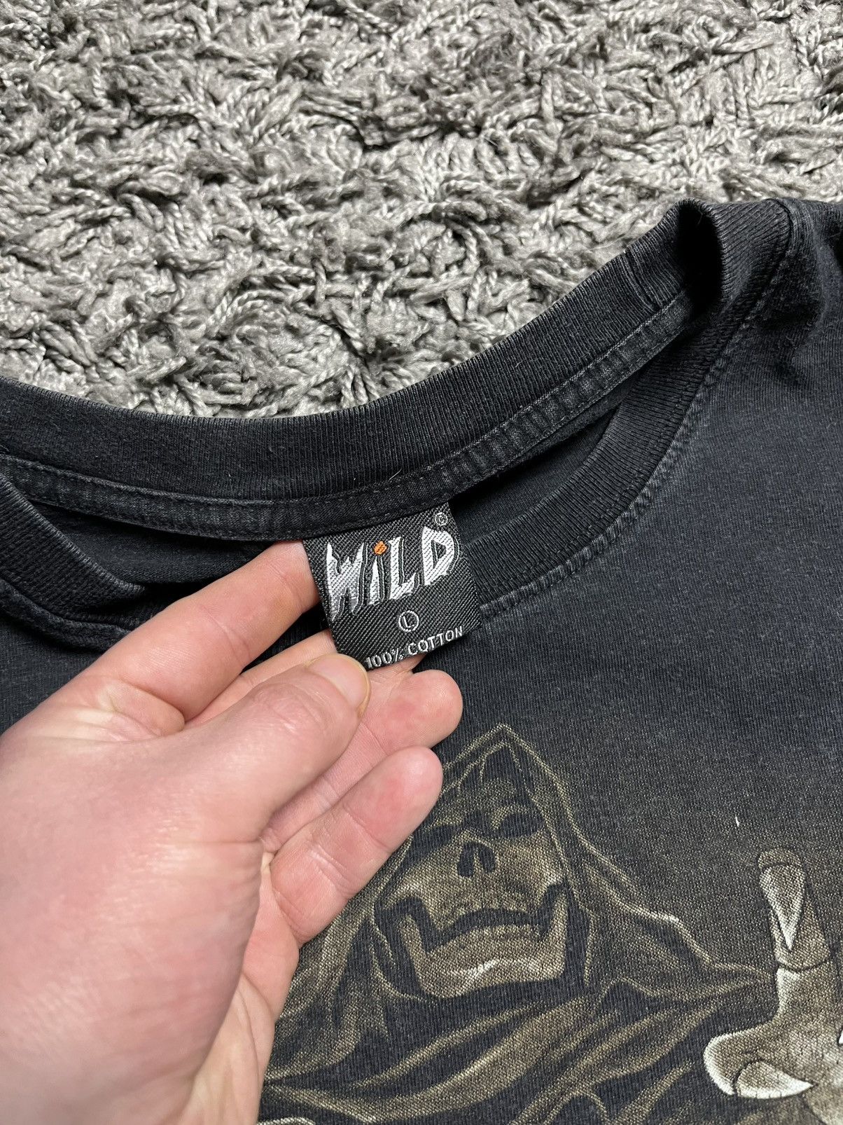 Band Tees Vintage 90s Wild Biker T-Shirt - Reaper & Skeleton Rider Size US L / EU 52-54 / 3 - 4 Thumbnail
