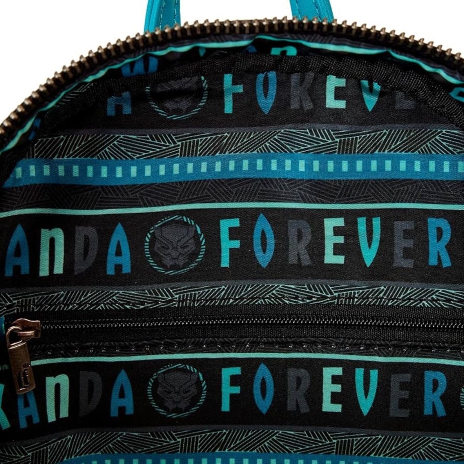Marvel Comics Loungefly Marvel Wakanda Forever Black Panther Mini Backpack Size ONE SIZE - 5 Thumbnail