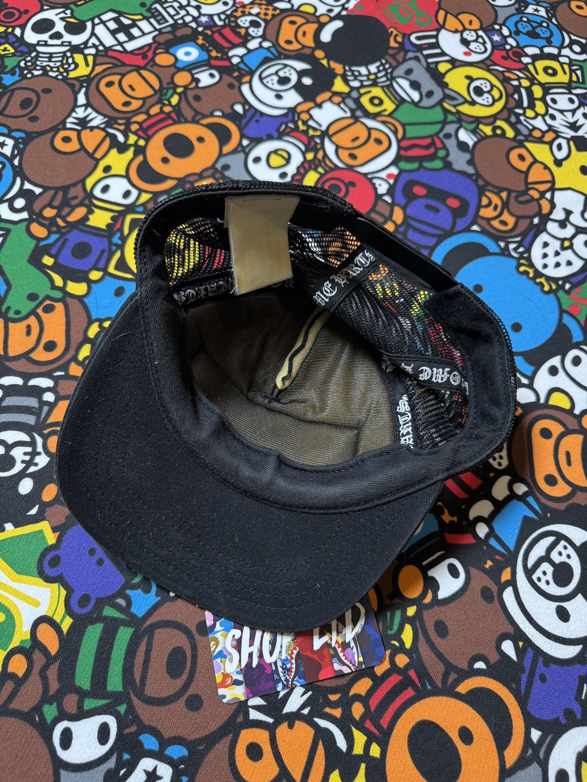 Chrome Hearts Chrome Hearts Black Honolulu Trucker Hat Size ONE SIZE - 4 Thumbnail