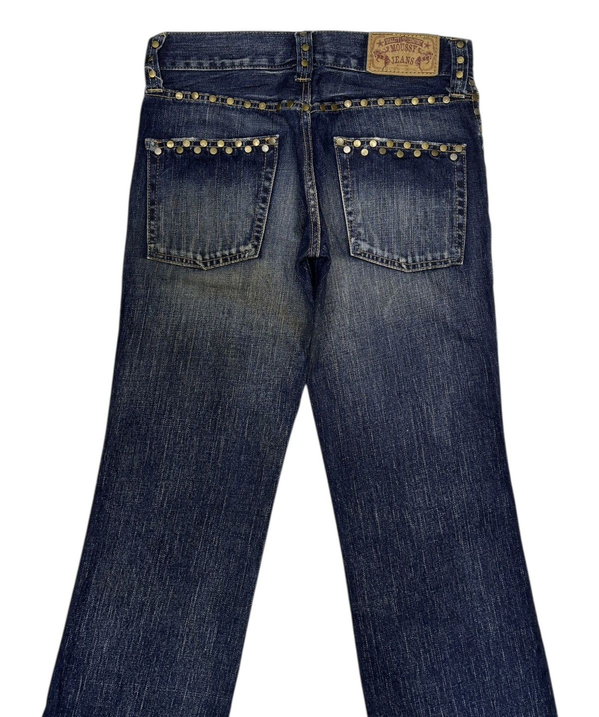 MOUSSY Vintage Flared Jeans Moussy Patches Denim Jean Size 29" - 6 Thumbnail