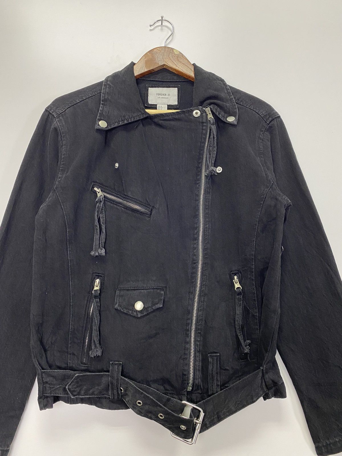 Forever 21 Forever 21 LA Double Collar Jacket Size US S / EU 44-46 / 1 - 2 Thumbnail