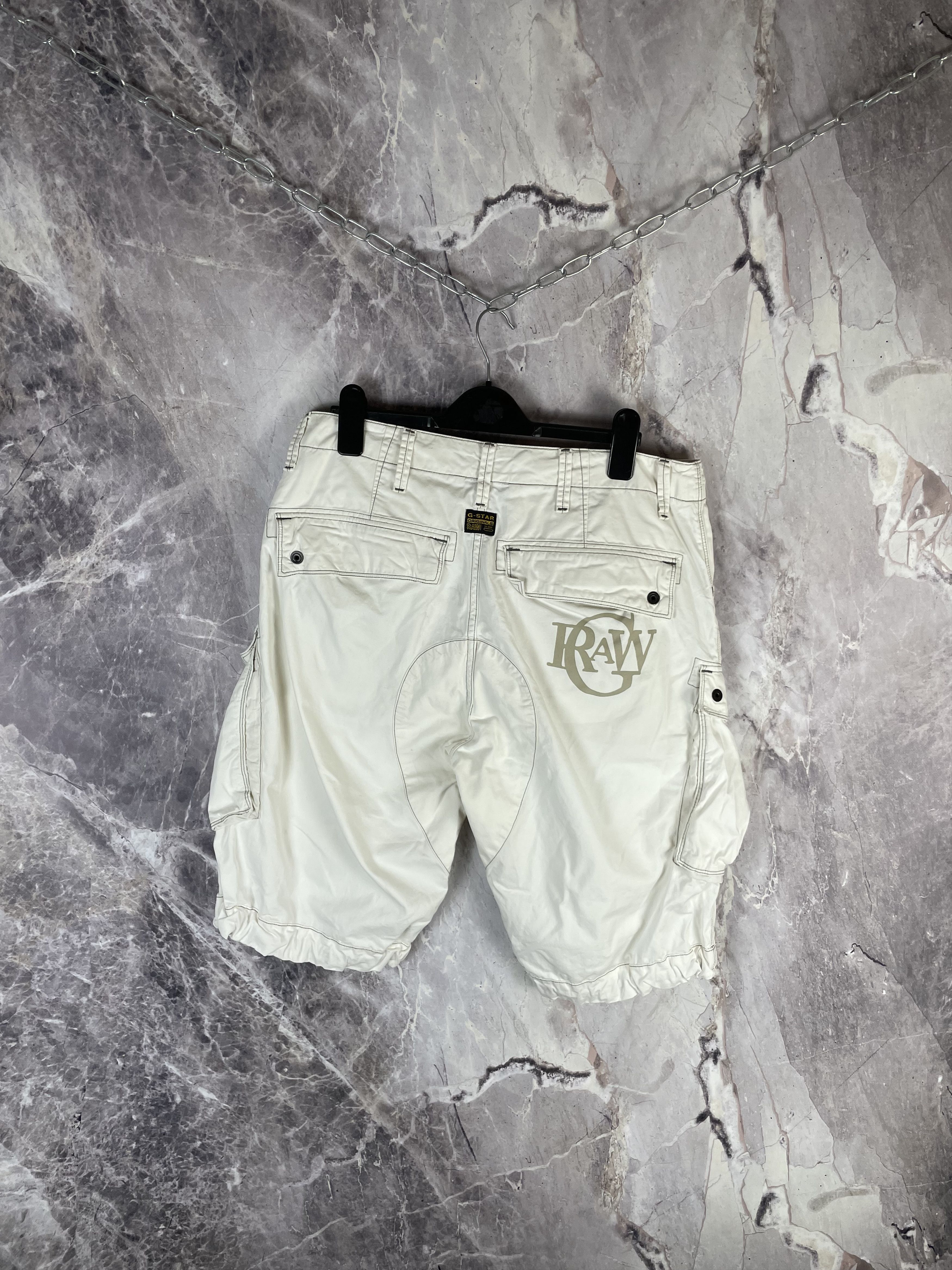 G-Star Vintage G-Star Cargo Shorts Size US 33 - 8 Thumbnail