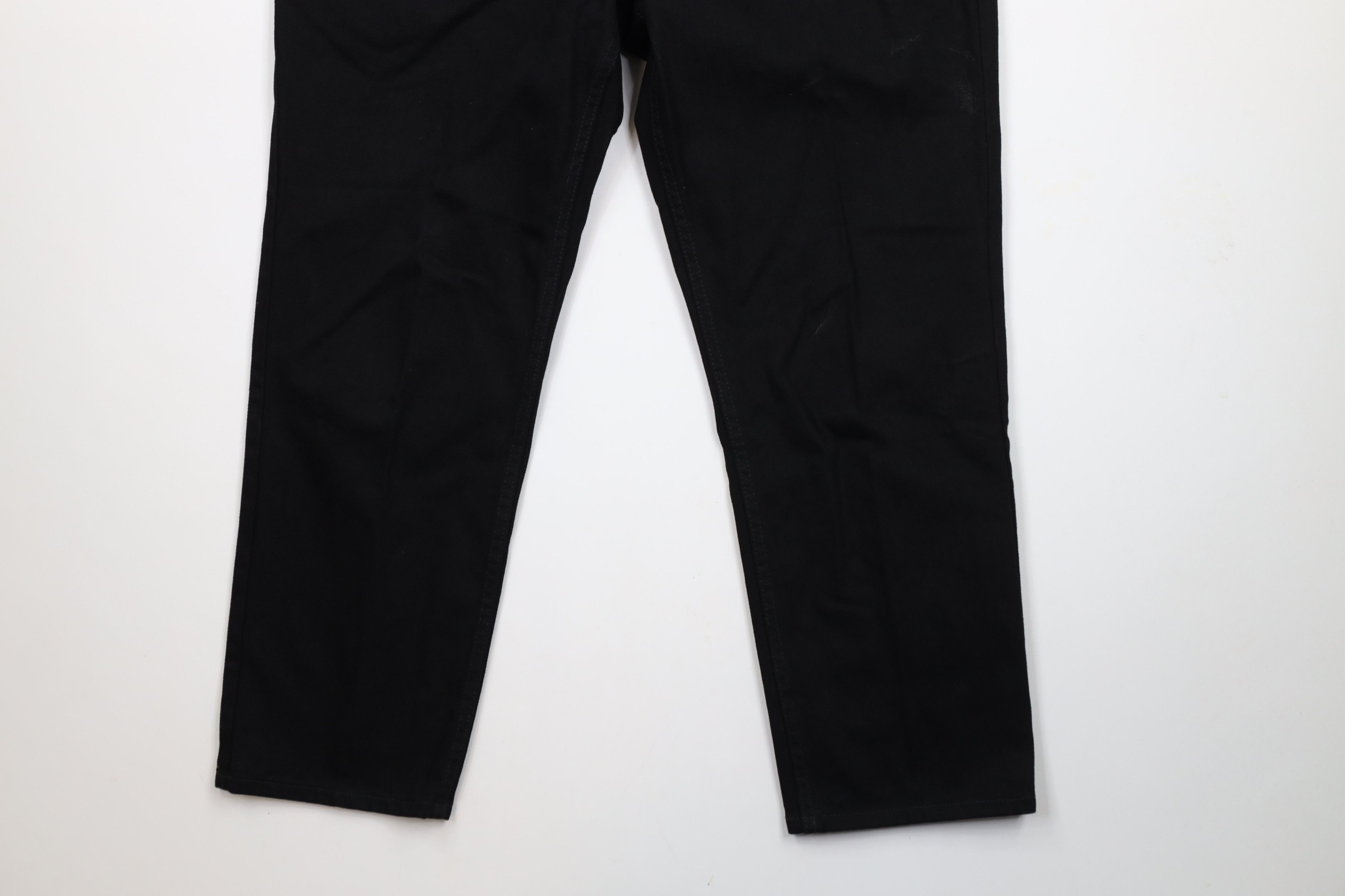 L.L. Bean × Vintage Vintage 90s LL Bean Classic Fit Denim Jeans Black Cotton Size US 38 / EU 54 - 4 Thumbnail