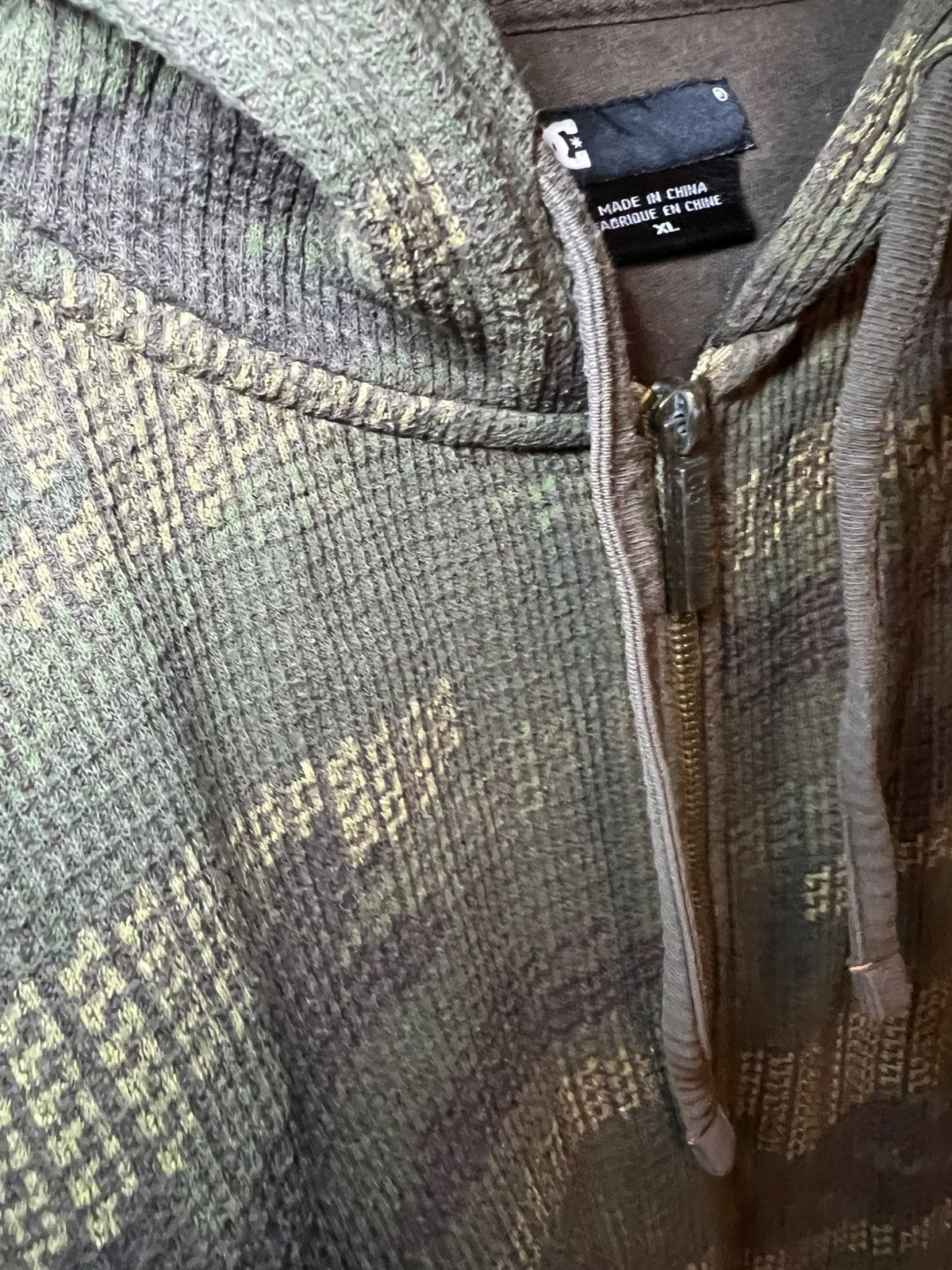DC Vintage DC thermal digital camo zip-up hoodie Size US XL / EU 56 / 4 - 8 Thumbnail