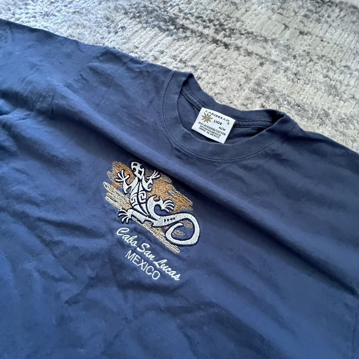 Vintage Vintage Large Embroidered Cabo Tee Size US M / EU 48-50 / 2 - 2 Thumbnail