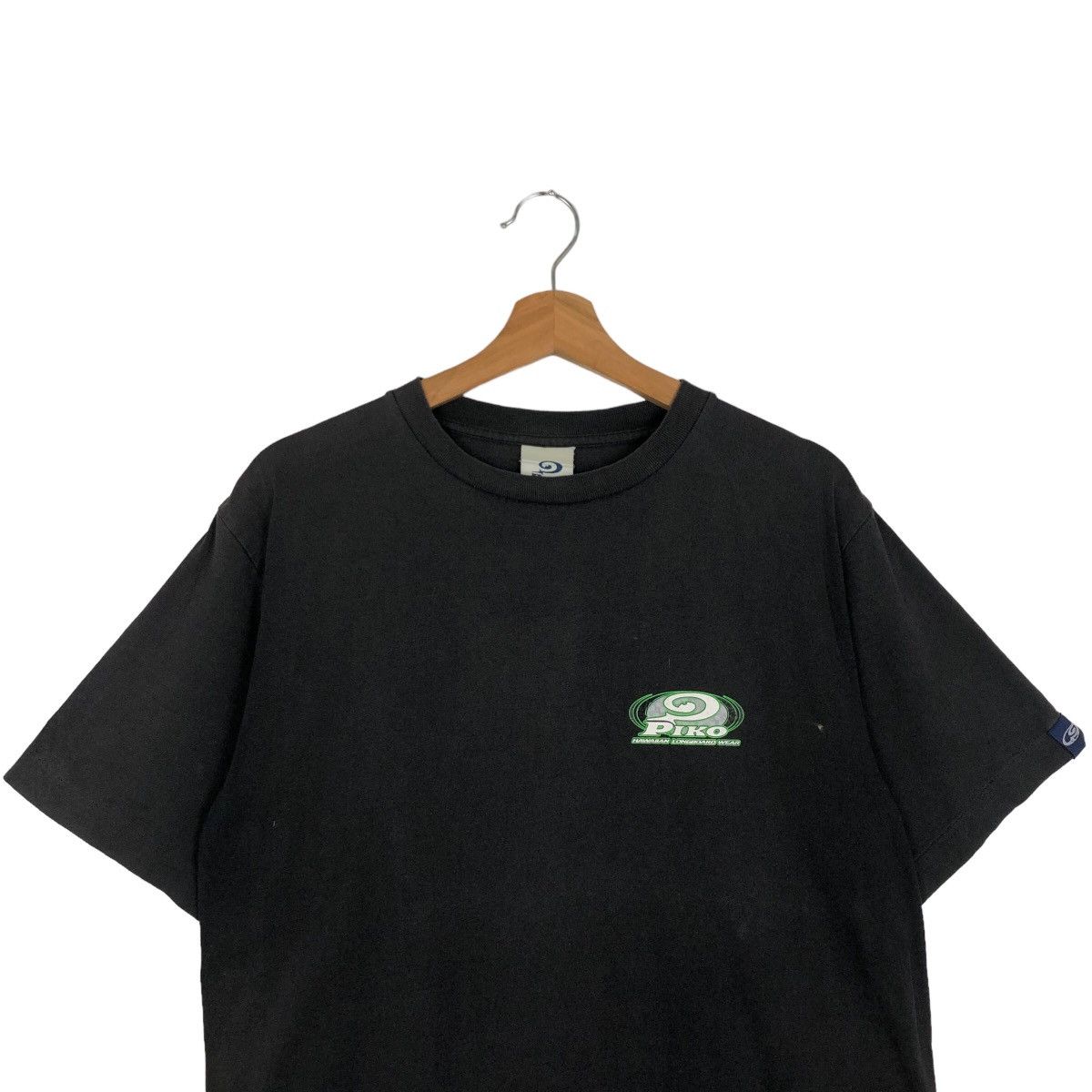 Japanese Brand VINTAGE PIKO HAWAIIAN LONGBOARD WEAR T-SHIRT BIG LOGO Size US M / EU 48-50 / 2 - 2 Thumbnail