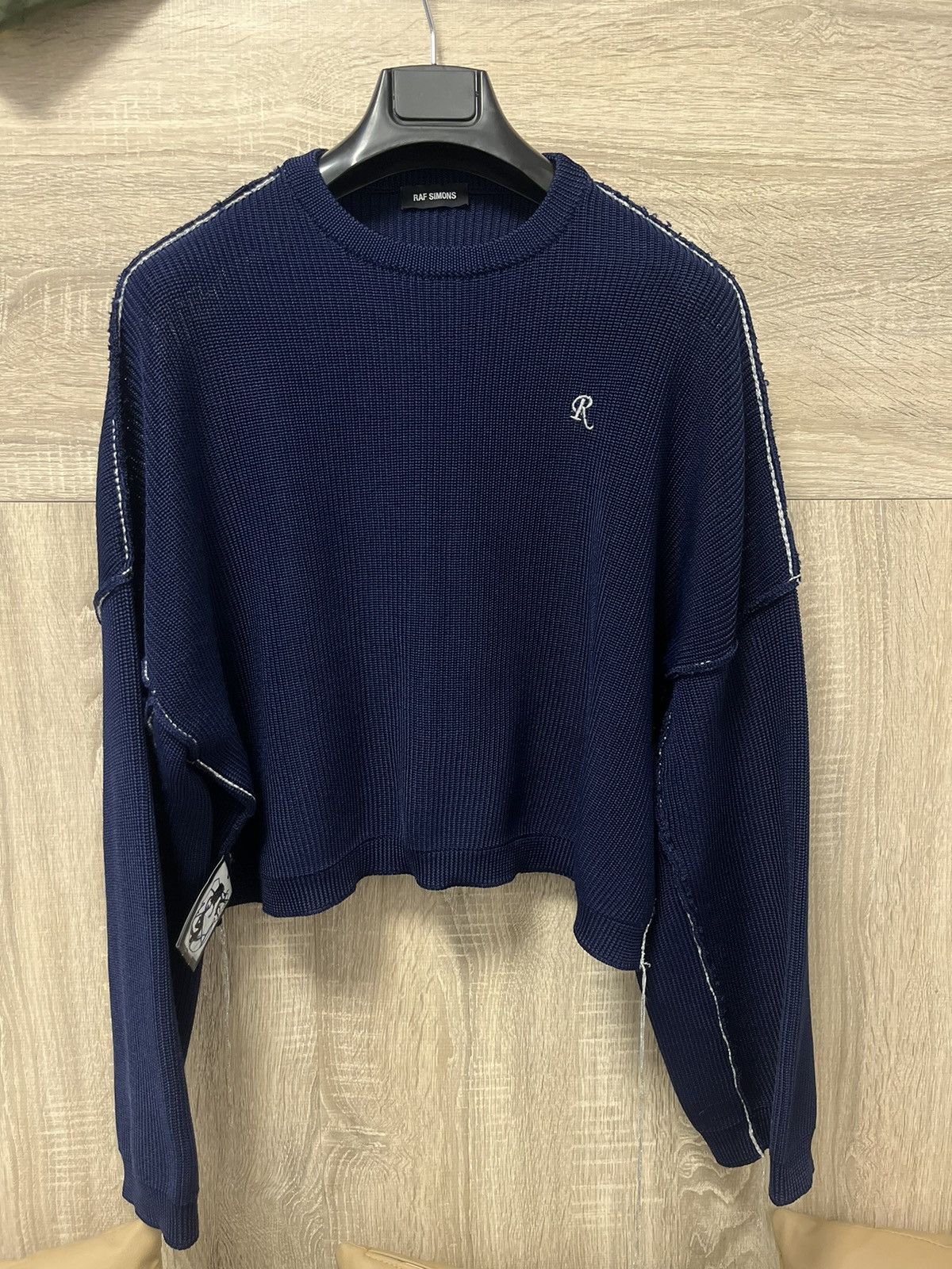 Raf Simons raf simons inside out cropped knit sweater Size US XS / EU 42 / 0 - 1 Thumbnail
