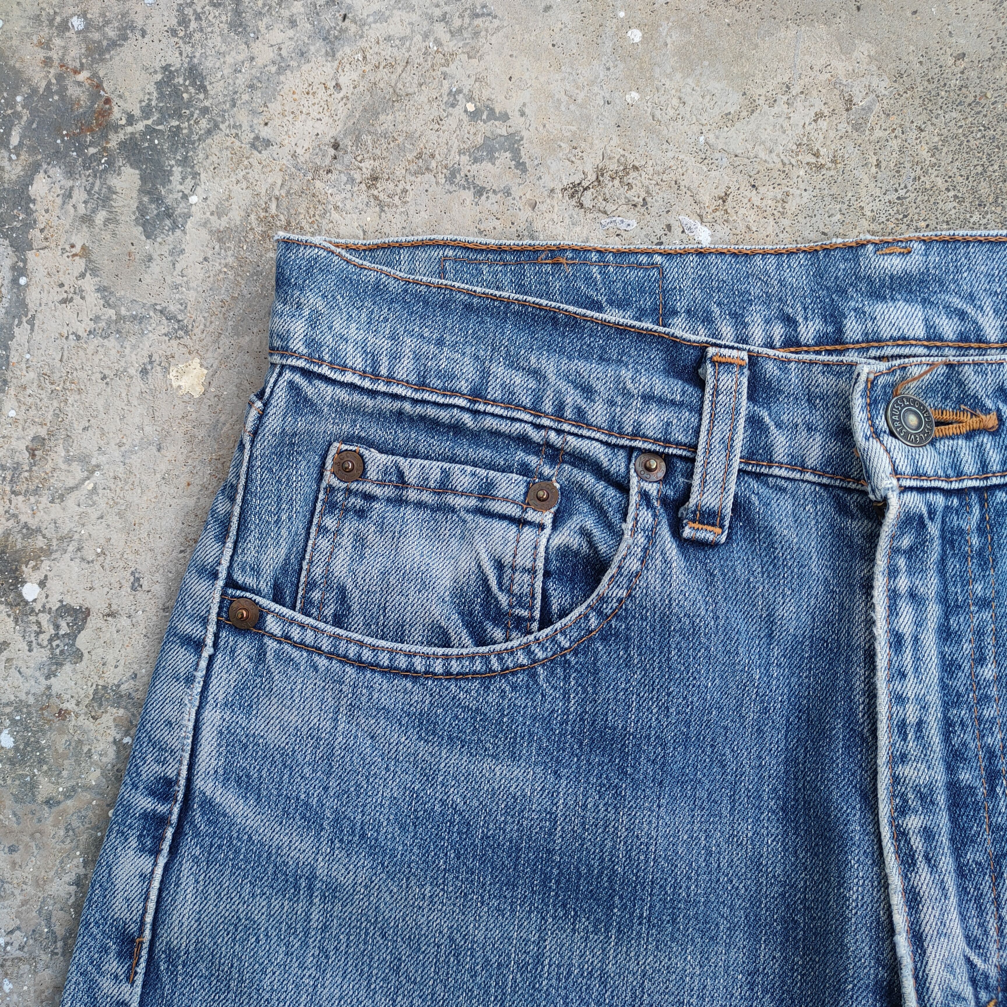 Jean × Levi's × Vintage VINTAGE LEVI'S 512-0217 94' FADED JEANS DENIM PANTS Size US 30 / EU 46 - 4 Thumbnail