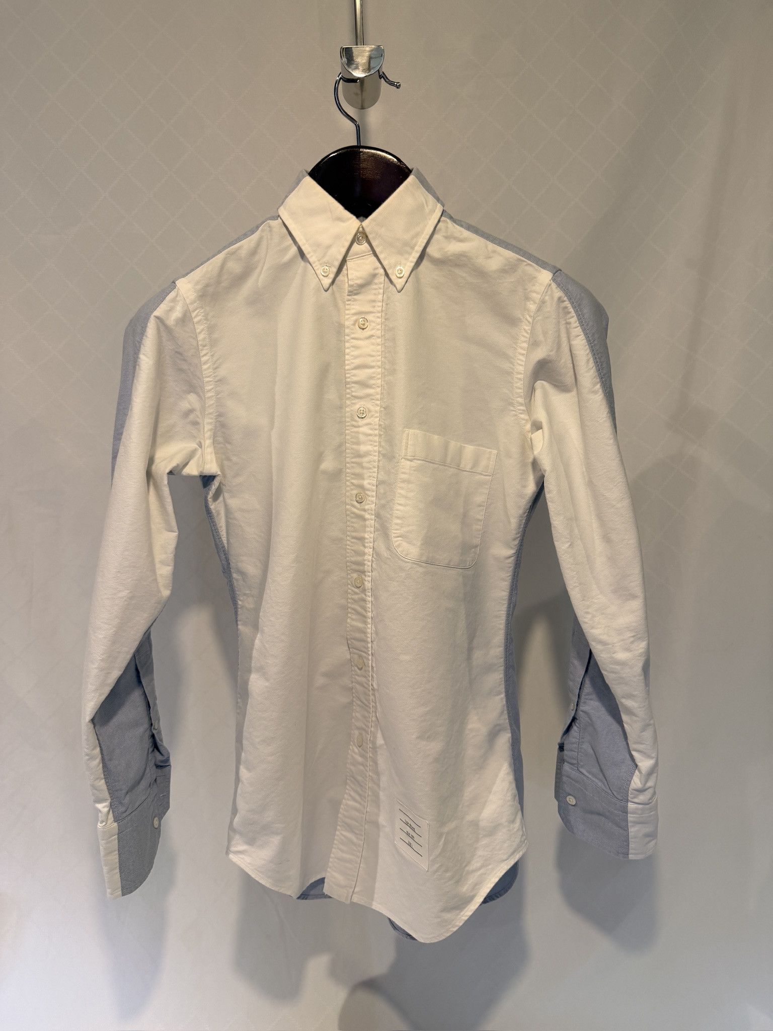 Thom Browne Thom Browne Dual-Sided Oxford Shirt Size US S / EU 44-46 / 1 - 1 Thumbnail