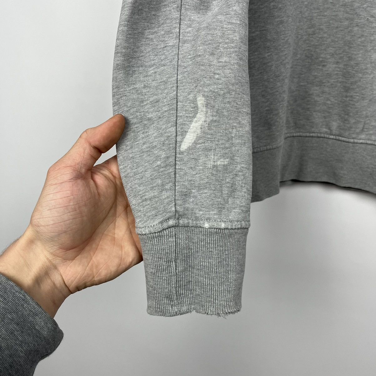 Stone Island Stone Island grey crewneck sweatshirt Size US M / EU 48-50 / 2 - 15 Thumbnail