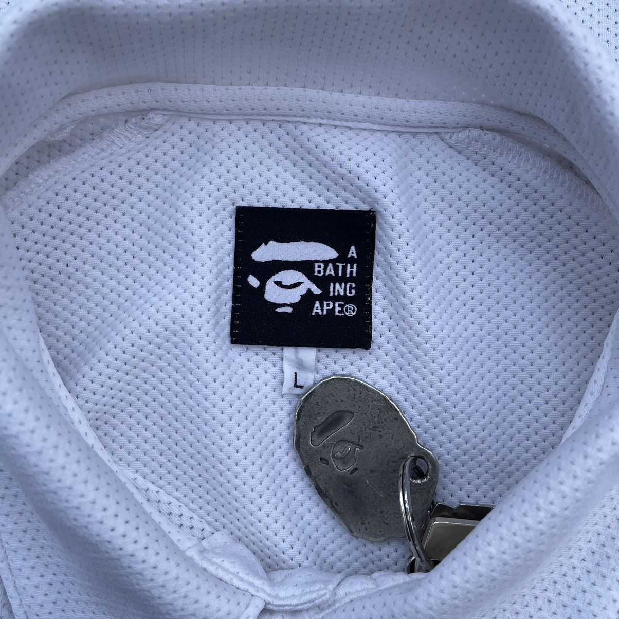 Bape BAPESTA MESH POLO Size US L / EU 52-54 / 3 - 5 Thumbnail
