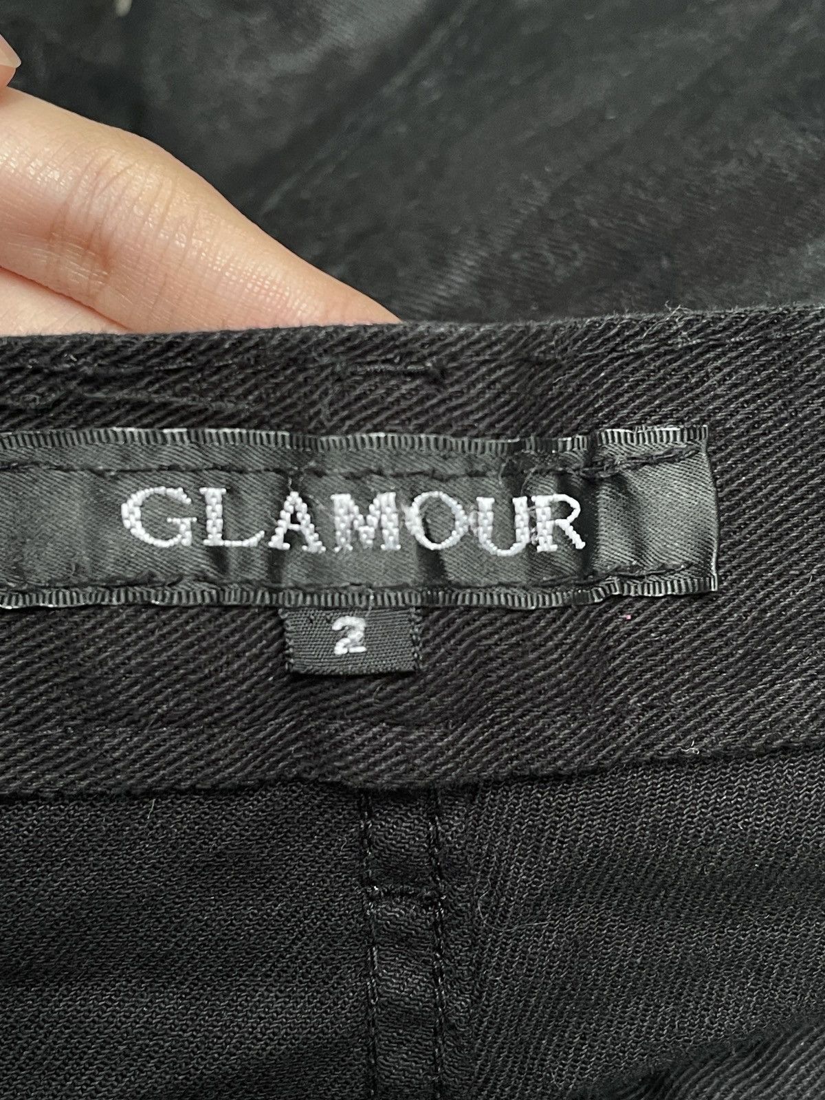 Other Very Rare Vintage Brand Glamour Waxed Ripped Pants 2000s Size US 29 - 9 Thumbnail