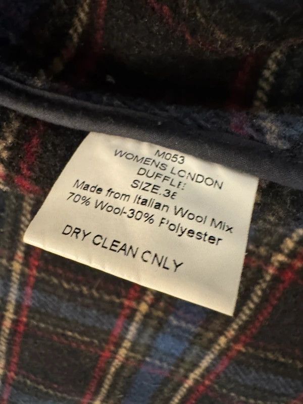 Original Montgomery Montgomery England London Duffle Wool Coat size 38 M Size M / US 6-8 / IT 42-44 - 13 Thumbnail
