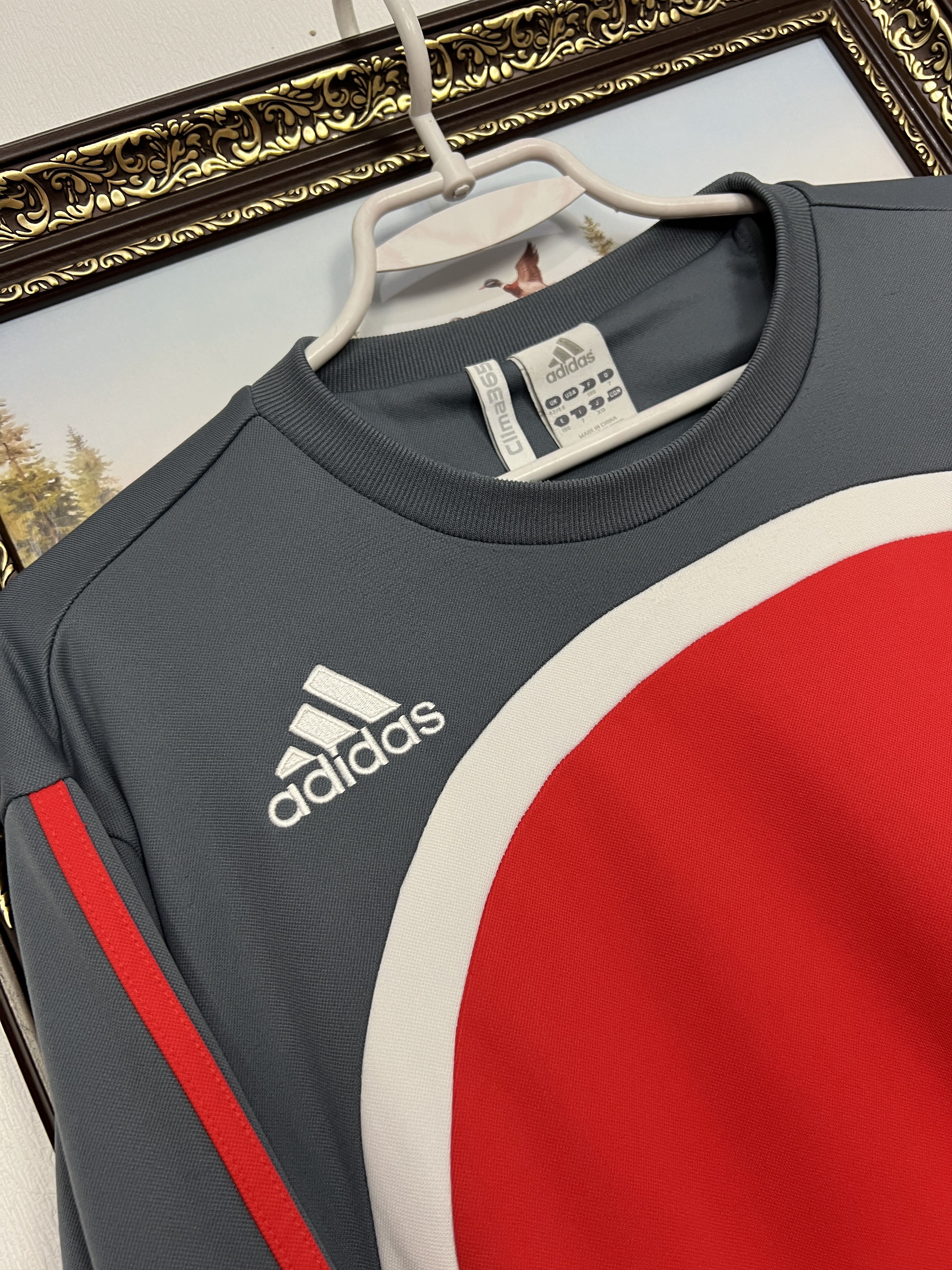 Adidas Vintage Benfica Football Sweatshirt Soccer Track Crewneck Size US L / EU 52-54 / 3 - 3 Thumbnail
