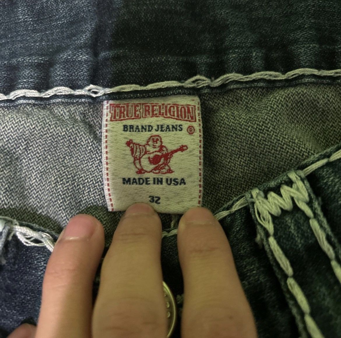 True Religion Vintage truey jeans Size US 32 / EU 48 - 5 Thumbnail