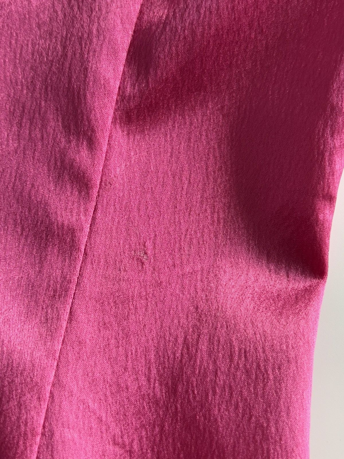Dolce & Gabbana 90s Dolce & Gabbana Fuchsia Midi Dress Square Neck Bodycon S Size S / US 4 / IT 40 - 12 Thumbnail