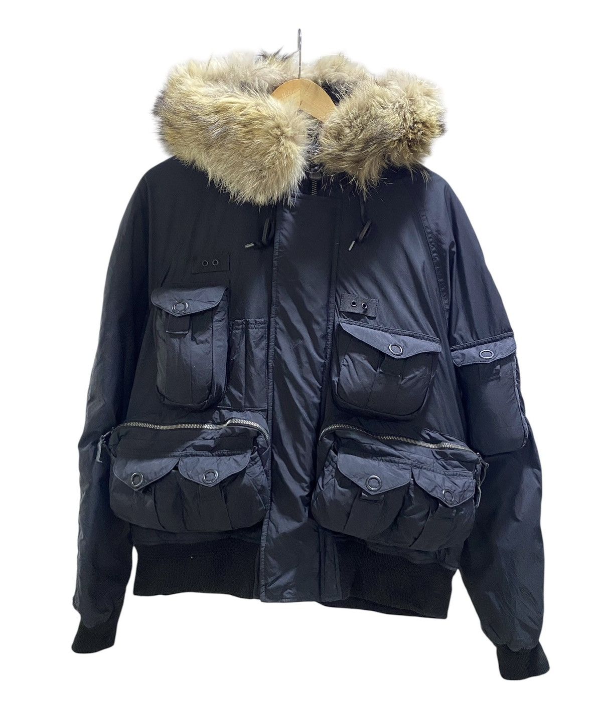 Polo Ralph Lauren Rare Polo Ralph Lauren Military Puffer Coyote Bomber Jacket Size US M / EU 48-50 / 2 - 3 Thumbnail