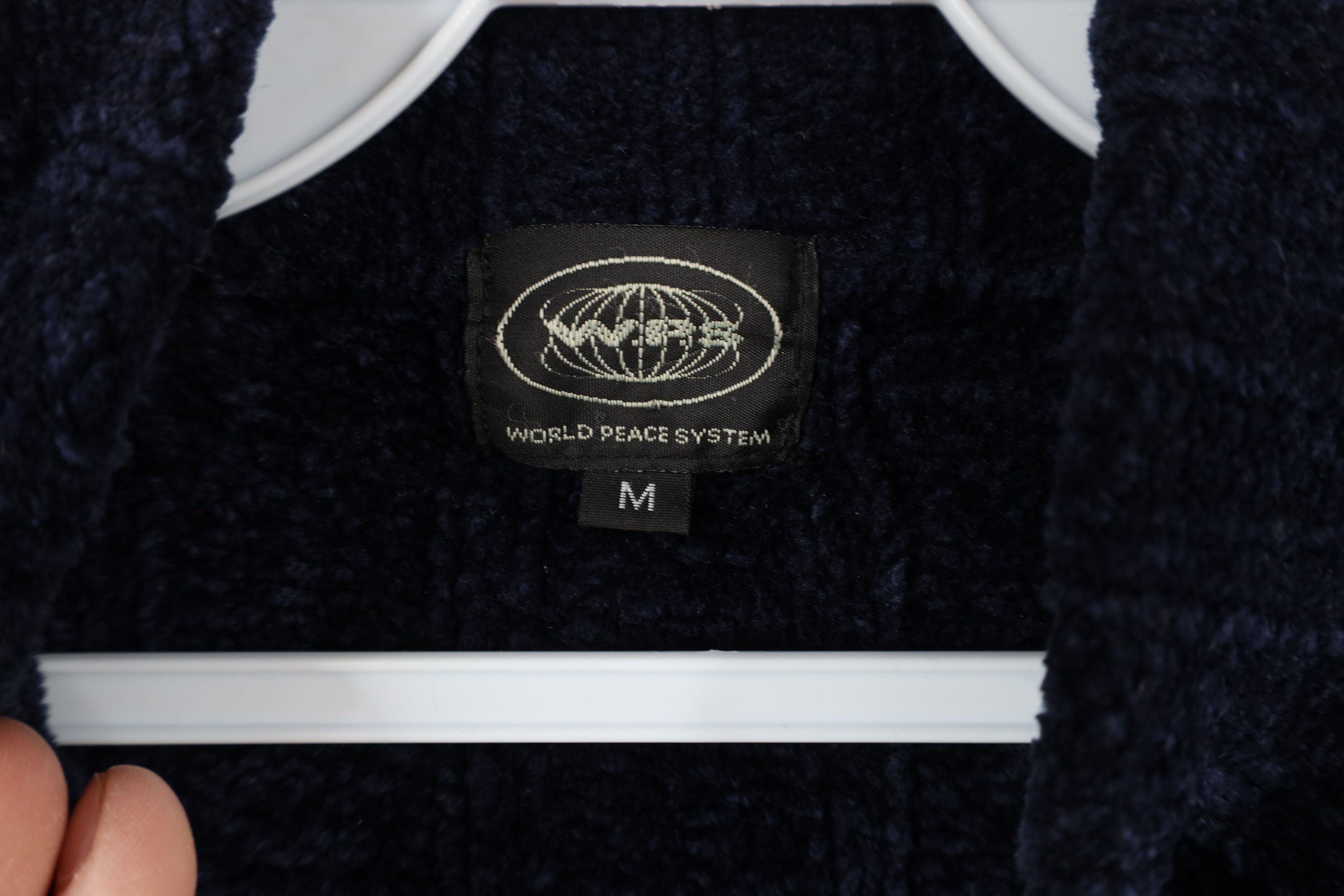 Vintage Vintage 90s Streetwear Fleece Ribbed Knit Full Zip Sweater Size US M / EU 48-50 / 2 - 9 Thumbnail