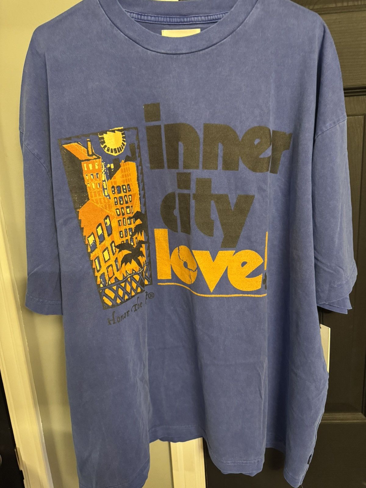 Honor the Gift Honor the Gift ‘Inner City Love’ Blue T Shirt - Size 2XL Size US XXL / EU 58 / 5 - 1 Thumbnail