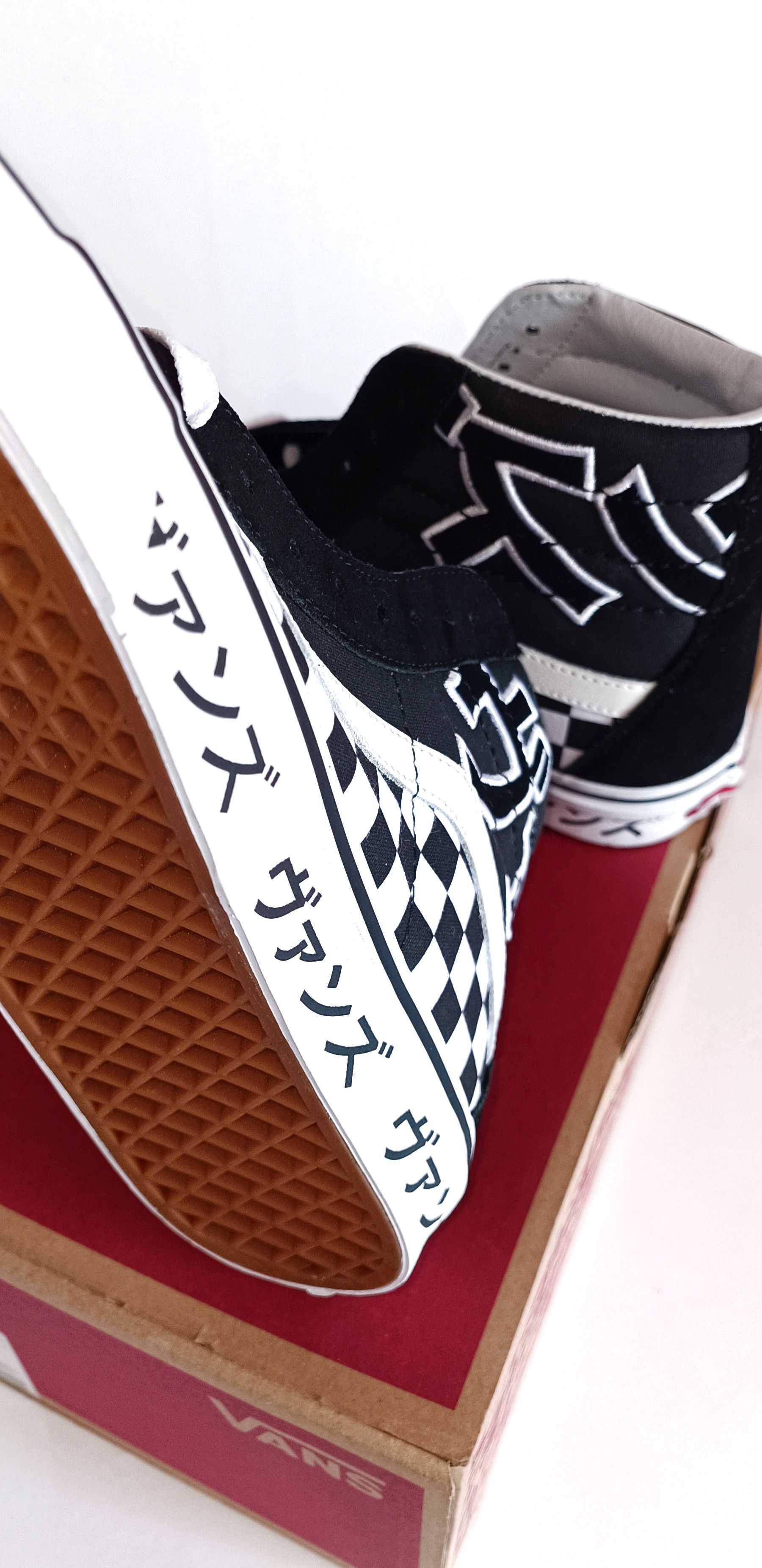 Vans Vans Sk8-Hi Reissue 2018 (Japanese Type) Black White Size US 11.5 / EU 44-45 - 18 Thumbnail