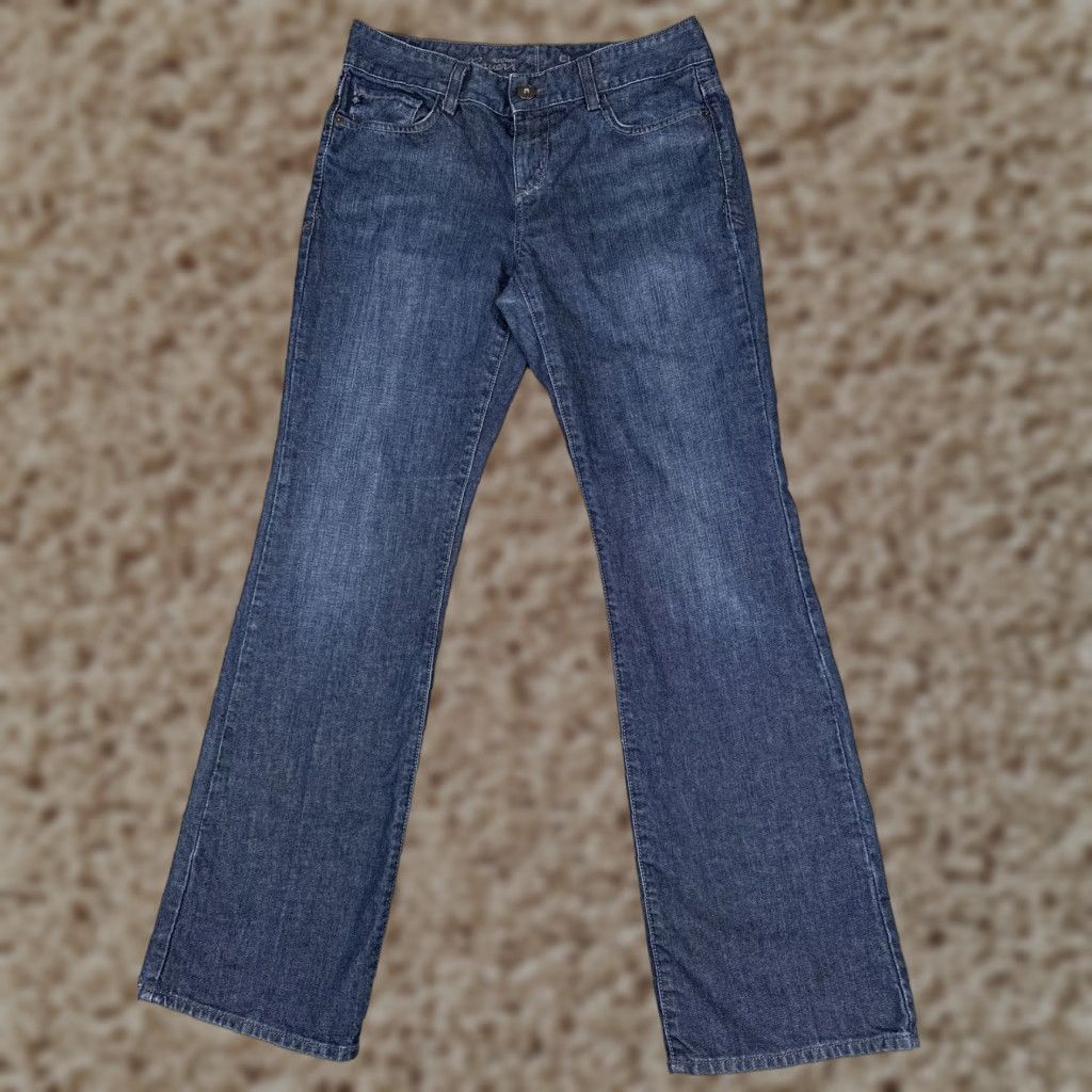 Eddie Bauer Eddie Bauer Jeans Womens 6R Straight Leg Mid Rise Stretch Denim Classic 30x31 Size 28" / US 6 / IT 42 - 1 Thumbnail