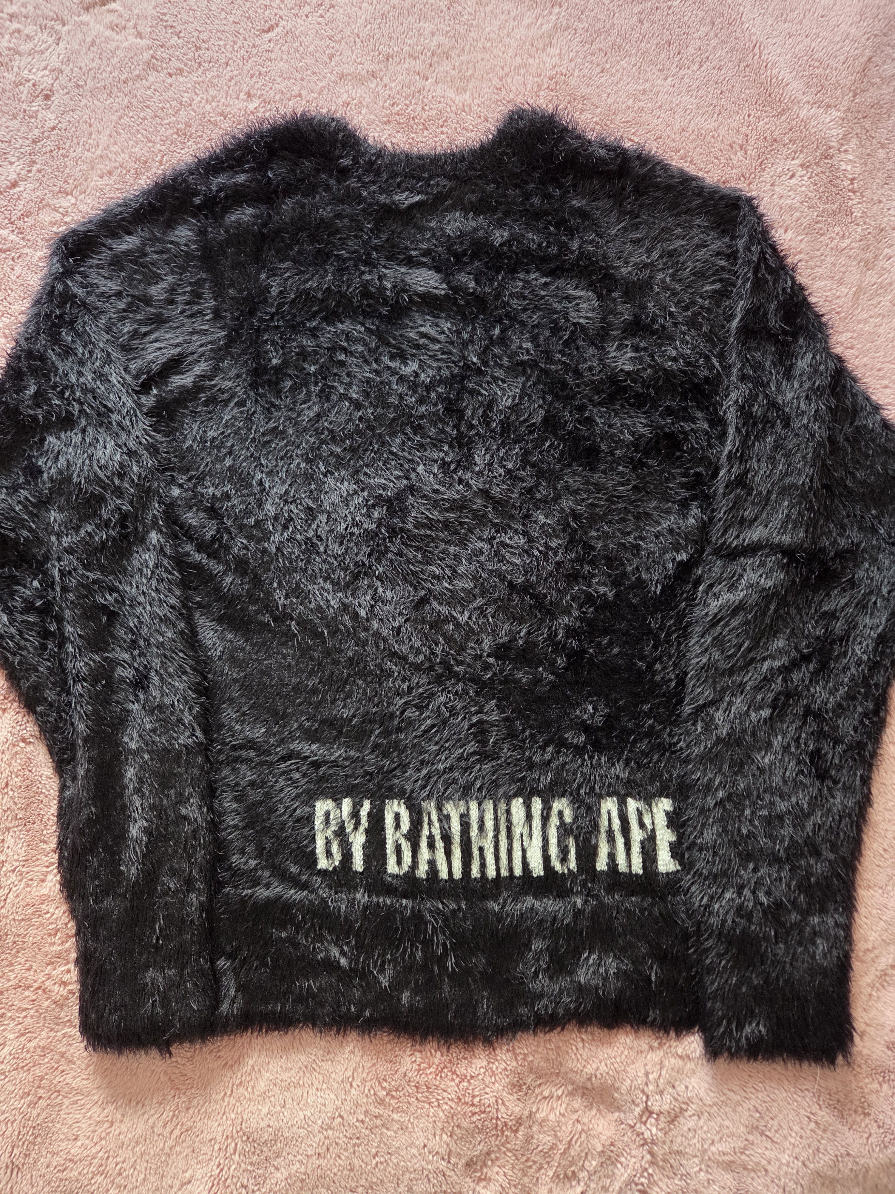 Bape A bathing ape Bape Furry shaggy sweater Large Size US L / EU 52-54 / 3 - 10 Thumbnail