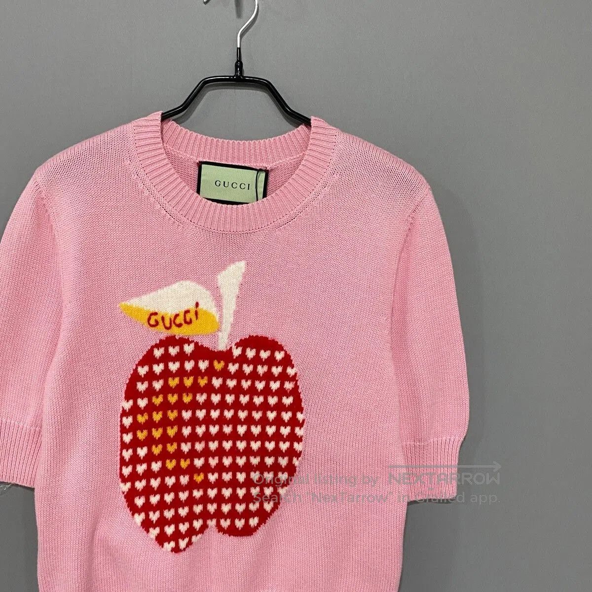 Gucci Gucci Pink Apple Knit Short. Size S / US 4 / IT 40 - 2 Thumbnail