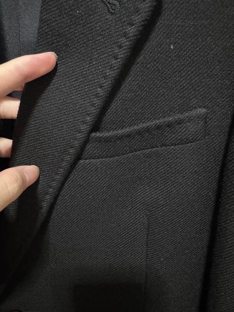 Saint Laurent Paris saint laurent paris15FW Flat Neck Wool Black Velvet Suit Co Size M / US 6-8 / IT 42-44 - 3 Thumbnail