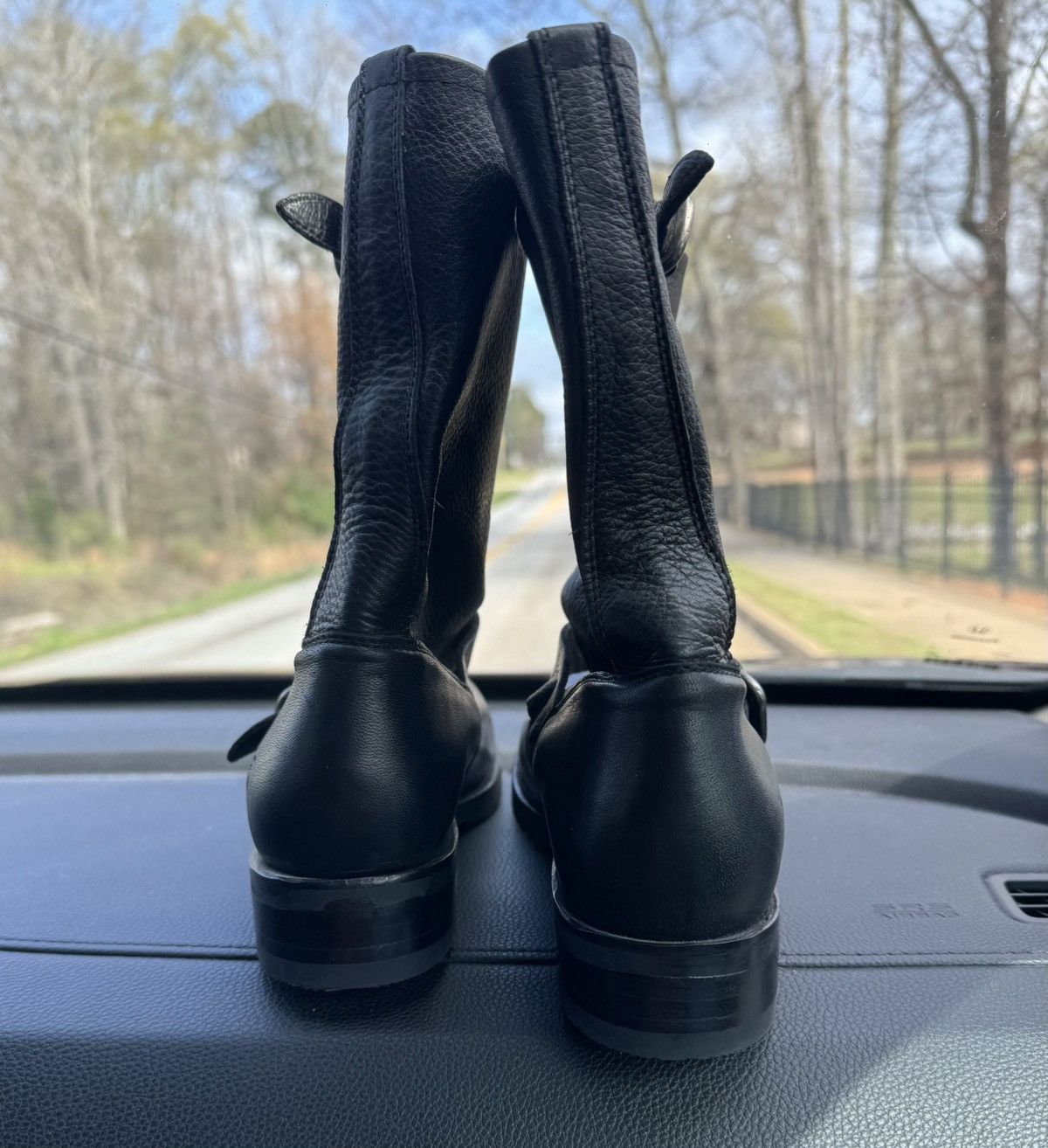 Frye FRYE Veronica Women Short Leather Boots Size US 9.5 / IT 39.5 - 2 Thumbnail