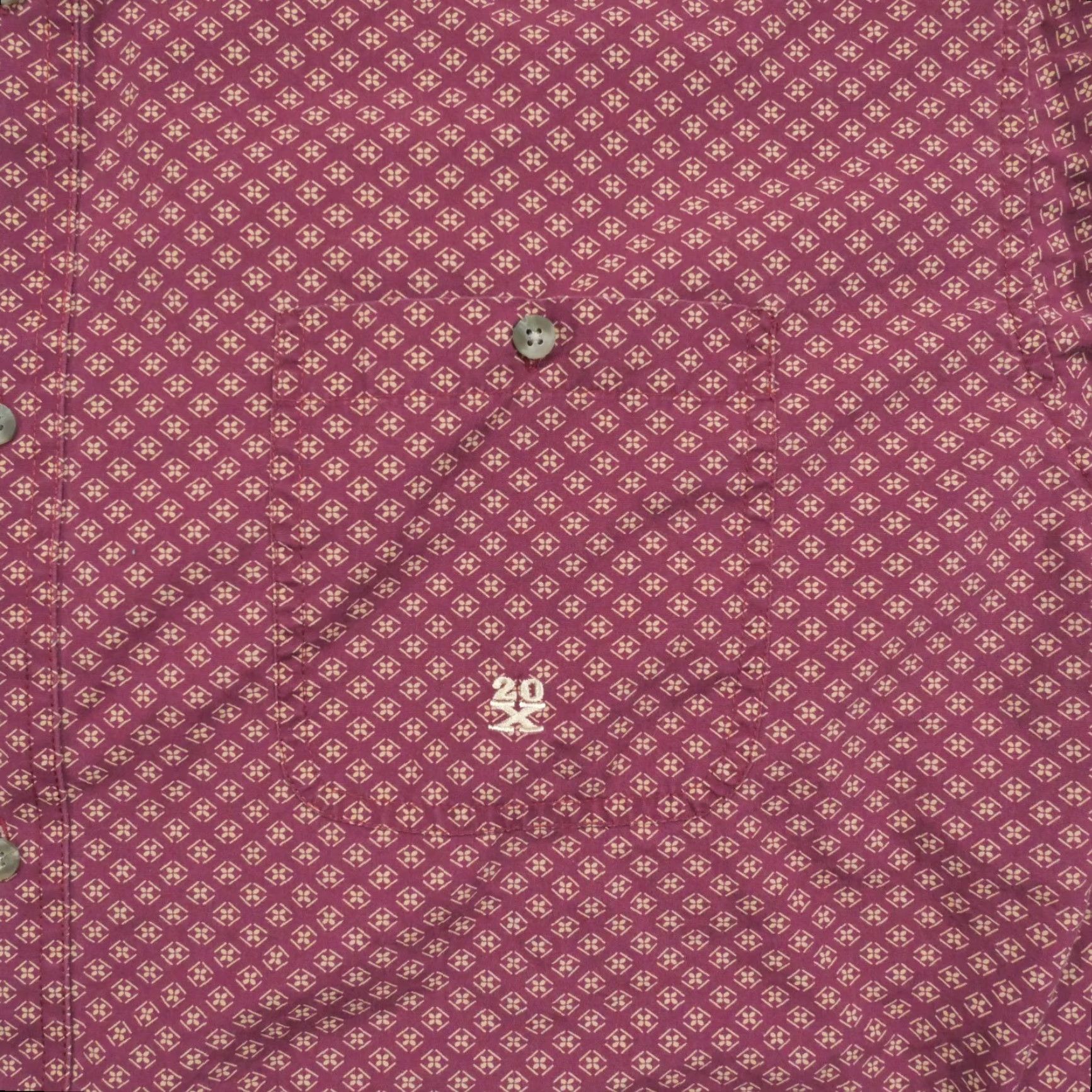 Wrangler VINTAGE Wrangler Shirt Mens XLT XL Tall Red Button Up Geometric Country 20X Y2K 90s Western Pockets Mens Size US XL / EU 56 / 4 - 2 Thumbnail
