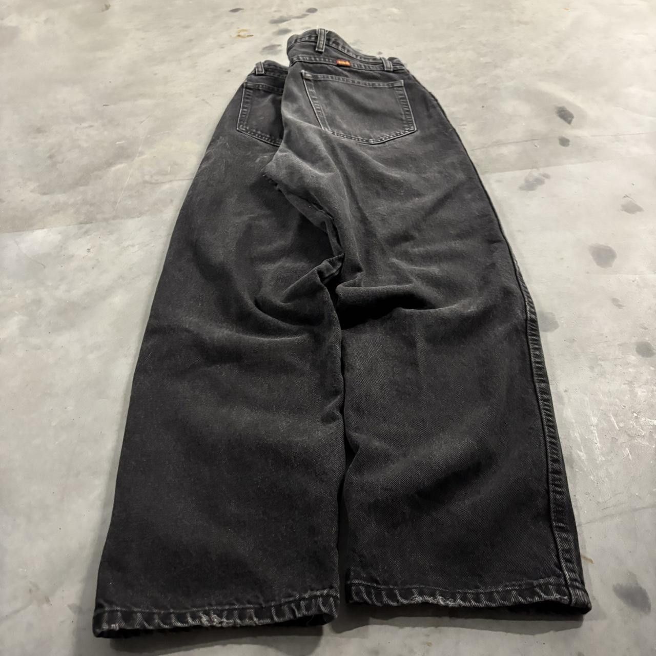 Vintage Crazy Vintage Y2K/2000s Grunge Black Essential Denim Jeans! 36x28 Size US 36 / EU 52 - 4 Thumbnail