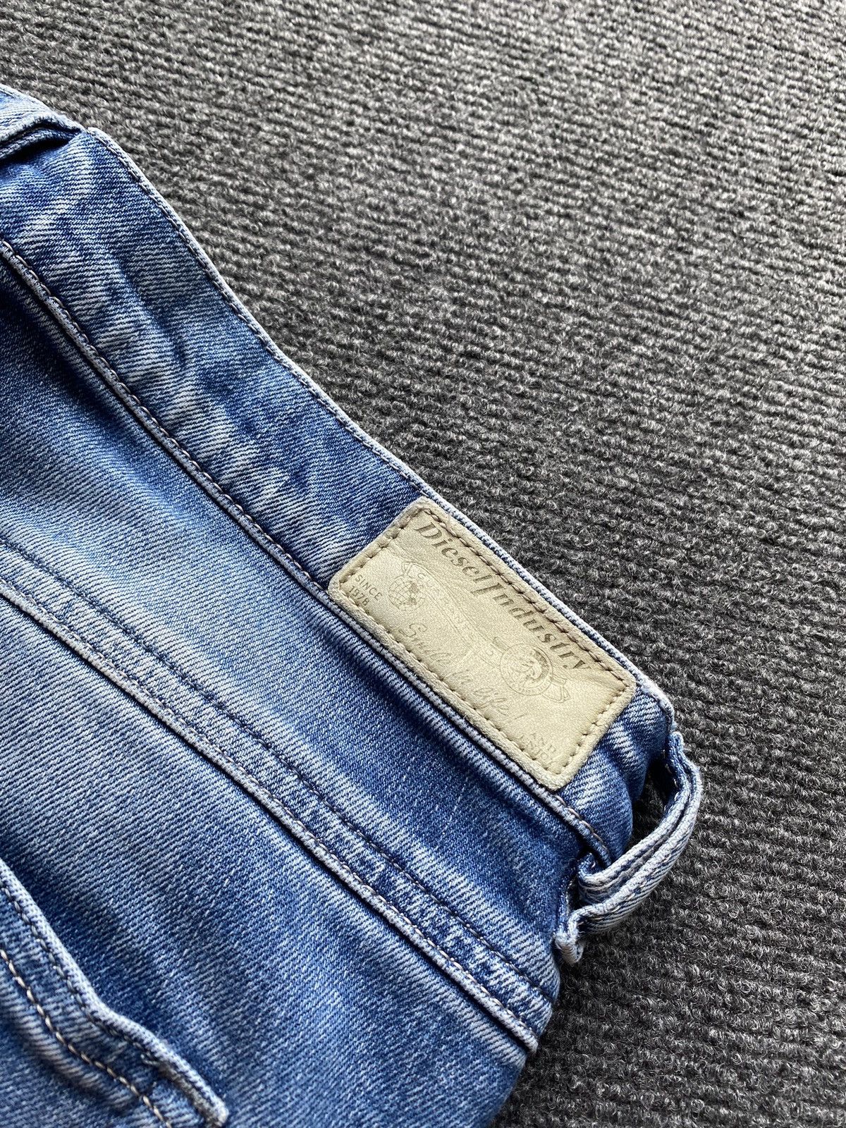 Diesel 🔥Opium Punk Diesel belthy blue jeans women 28 alt goth emo Size 28" / US 6 / IT 42 - 14 Thumbnail