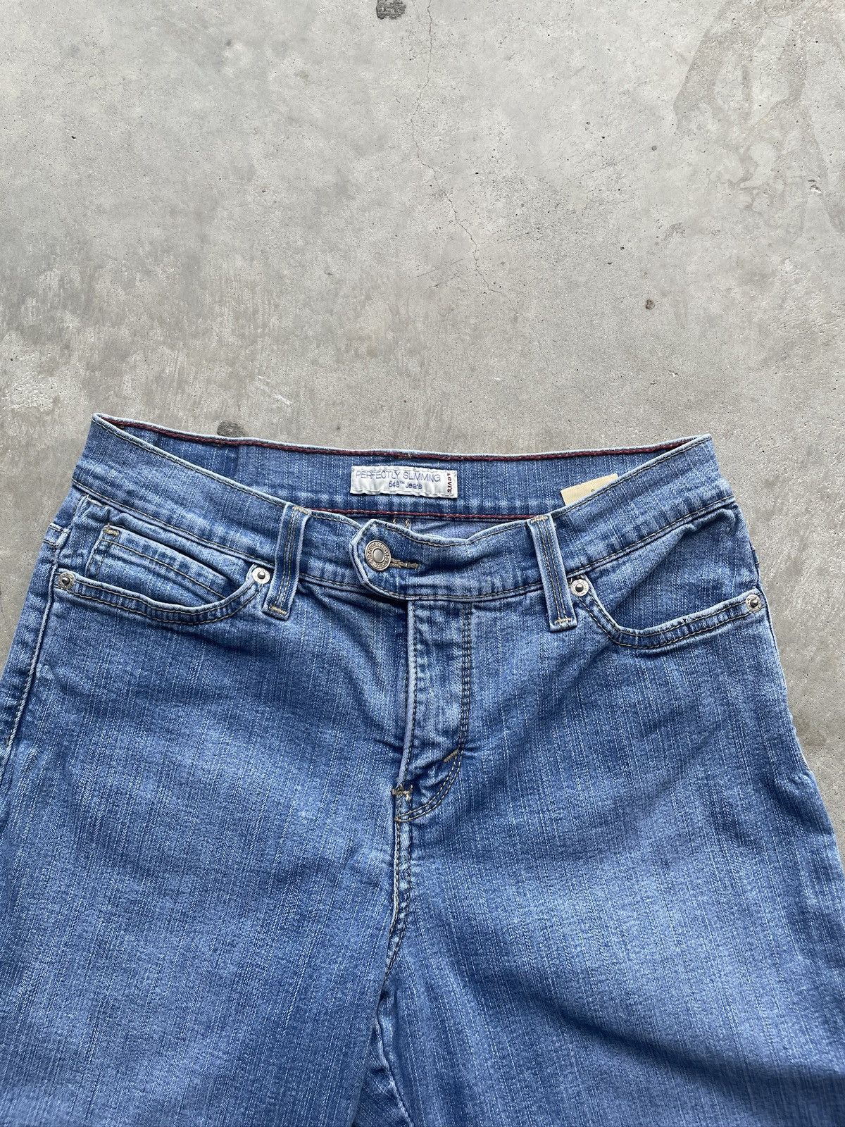 Levi's blue capris levi’s jorts Size US 36 / EU 52 - 2 Thumbnail