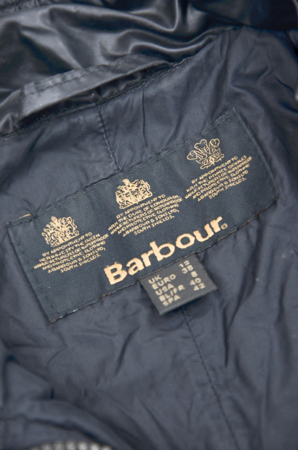 Barbour Barbour International Polarquilt Jacket Belted Black - 12 Size XL / US 12-14 / IT 48-50 - 12 Thumbnail