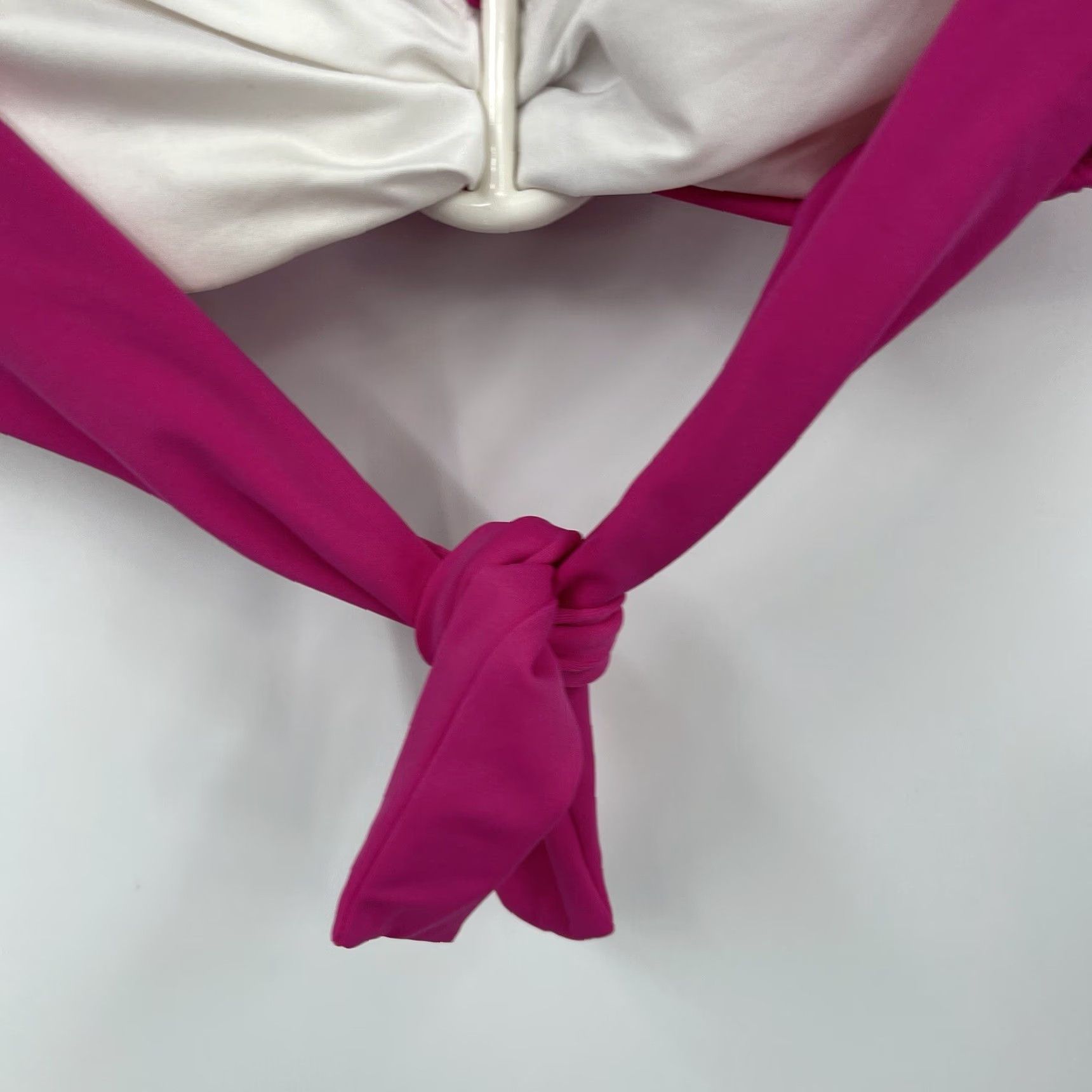 Victoria's Secret Victoria's Secret Bikini Top Women Small Pink Halter 90s Beach Swimwear Vacation Size S / US 4 / IT 40 - 7 Thumbnail