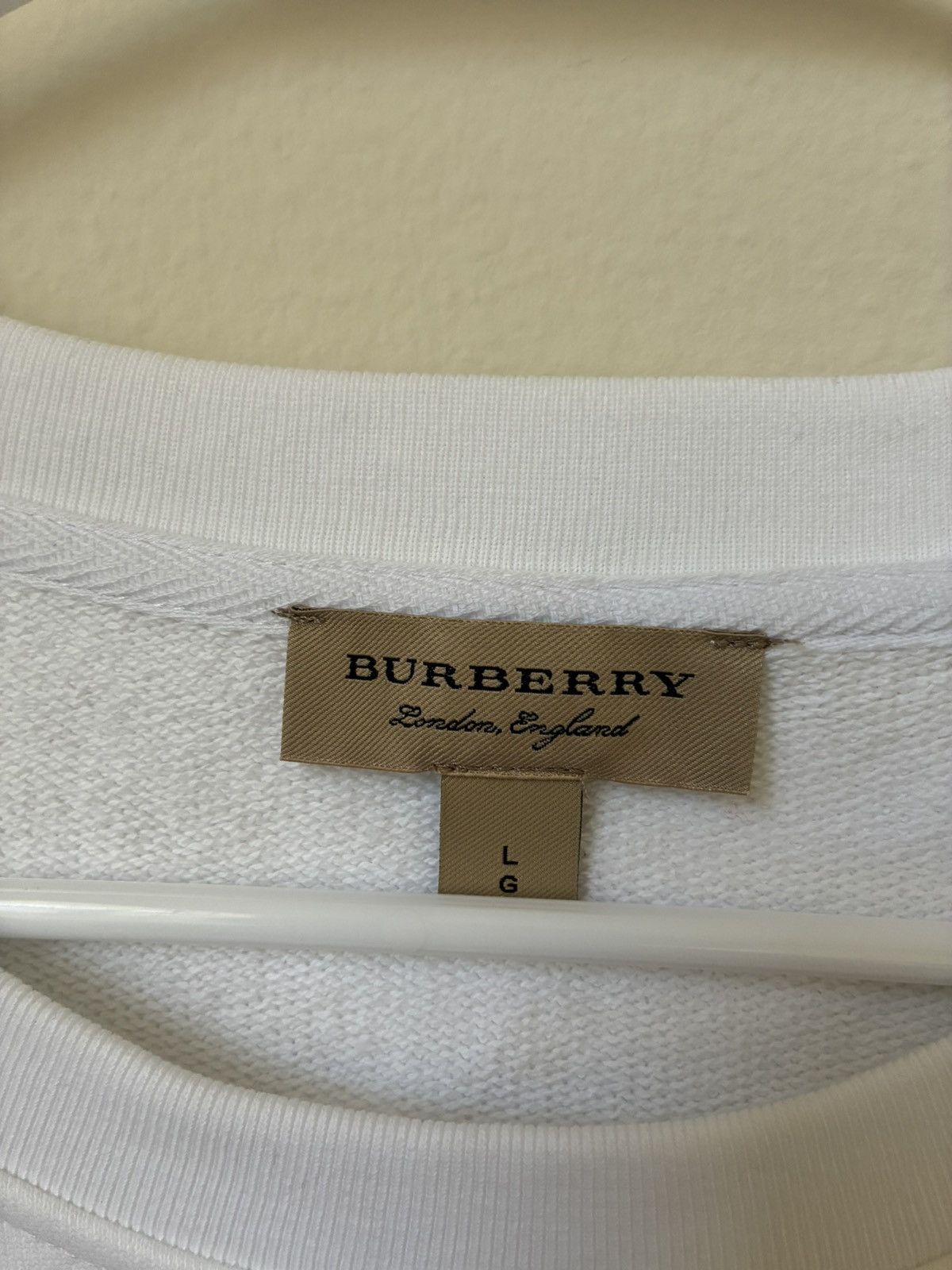 Burberry Vintage Burberry embroidered sweater Size US L / EU 52-54 / 3 - 3 Thumbnail