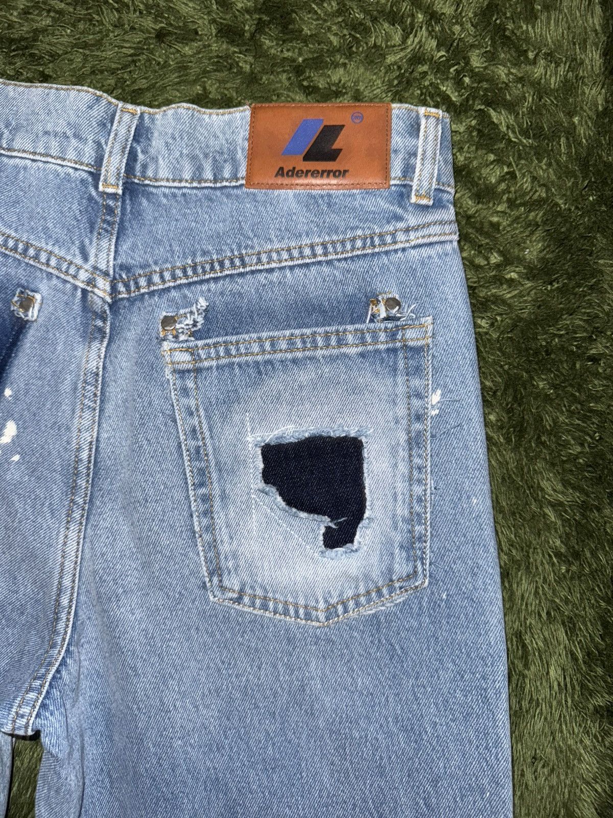 Ader Error × Zara [EU34] ZARA X ADER ERROR Patchwork Jeans Blue Indigo Size US 30 / EU 46 - 10 Thumbnail