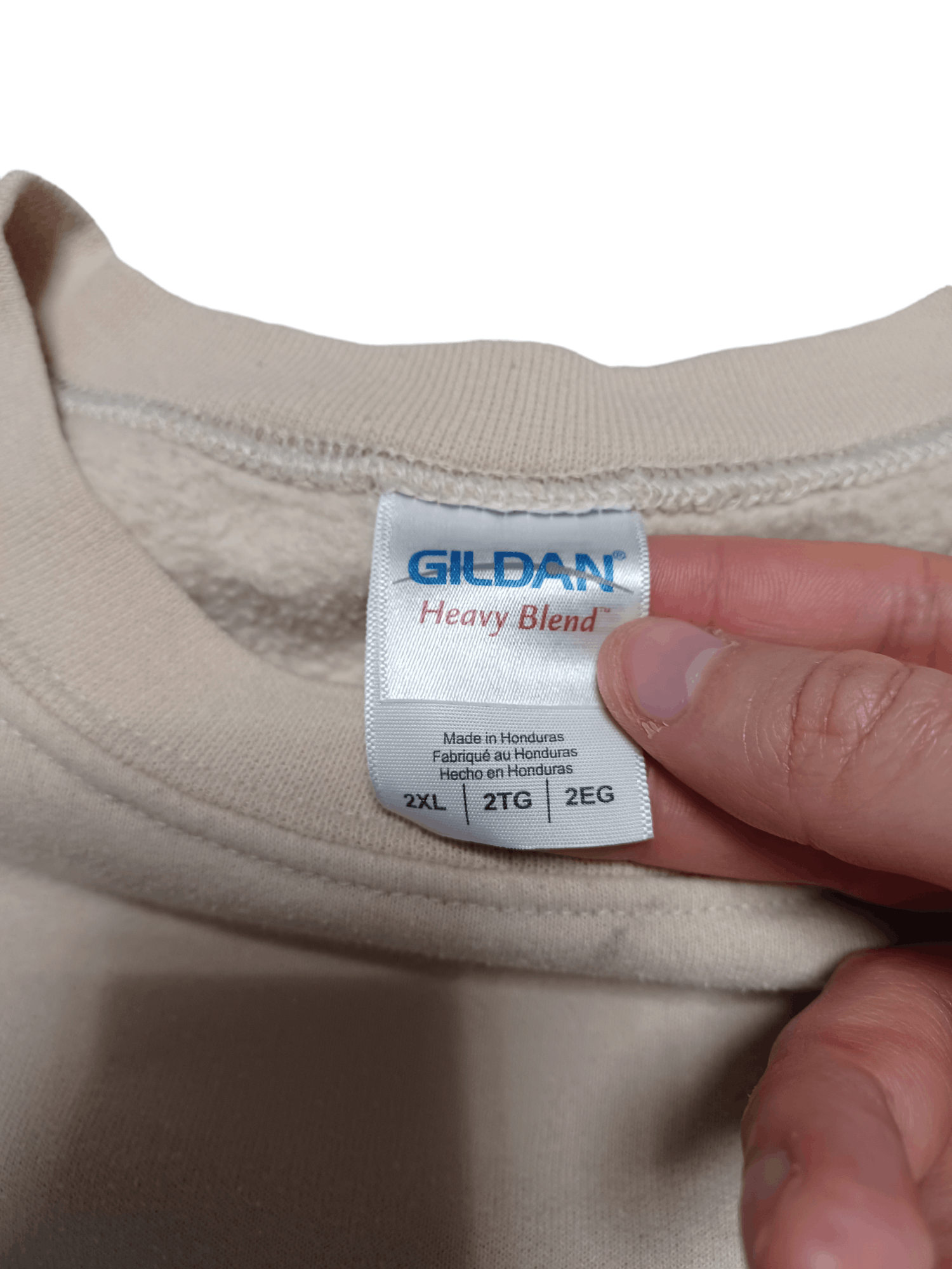 Gildan VIBRATE HIGHER VINTAGE GILDAN BIGLOGO BIGSIZE SWEATSHIRT Size US XXL / EU 58 / 5 - 4 Thumbnail