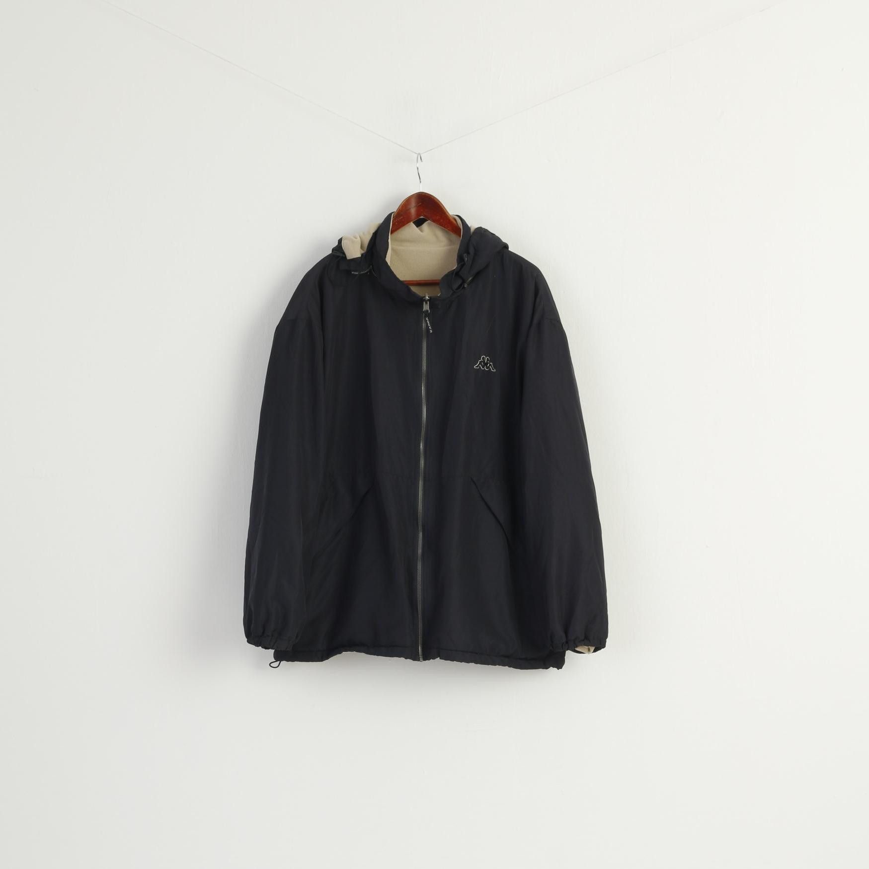 Kappa Kappa Men L Jacket Navy Beige Double Sided 8857 Size US L / EU 52-54 / 3 - 2 Thumbnail