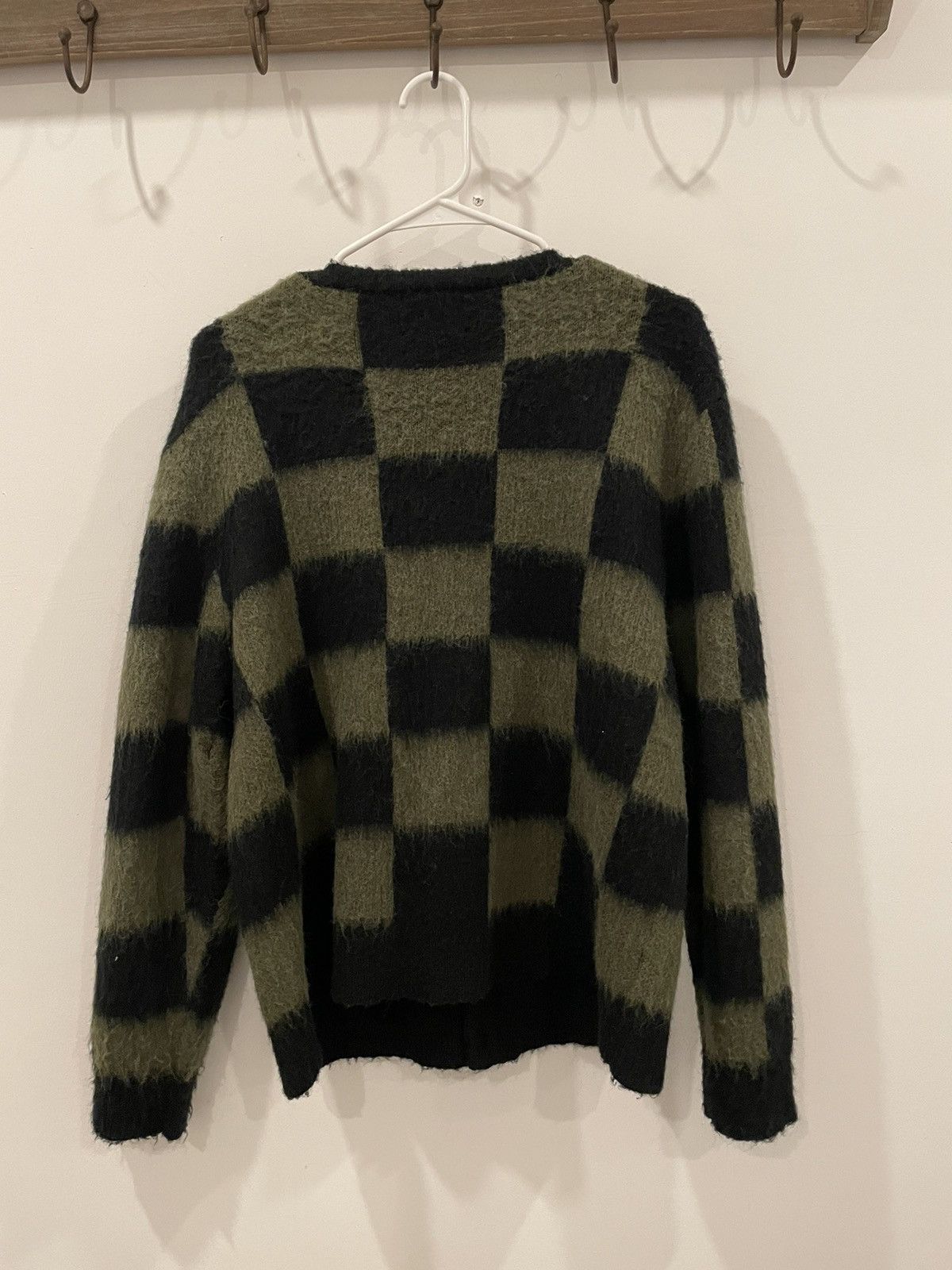 basketcase gallery Checkered Mohair Cardigan Size US S / EU 44-46 / 1 - 2 Thumbnail
