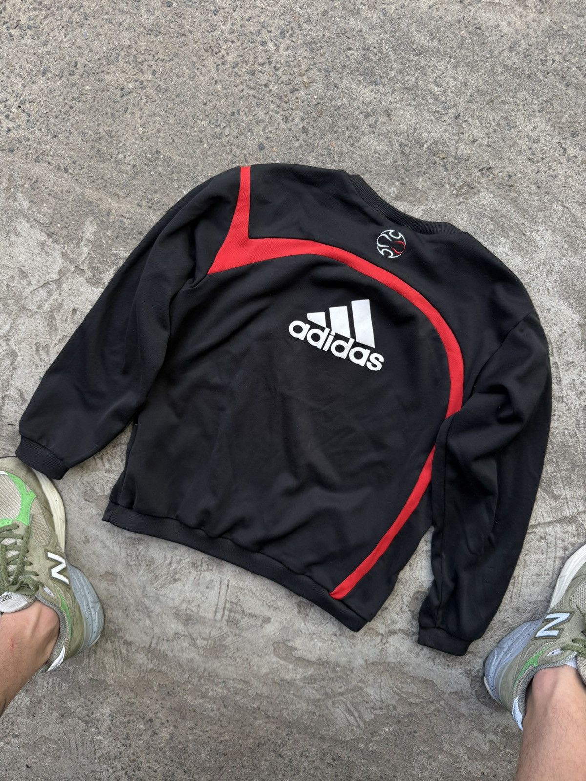 Adidas Vintage Y2K Adidas Liverpool Blokecore Soccer Sweatshirt Size US XXS / EU 40 - 9 Thumbnail