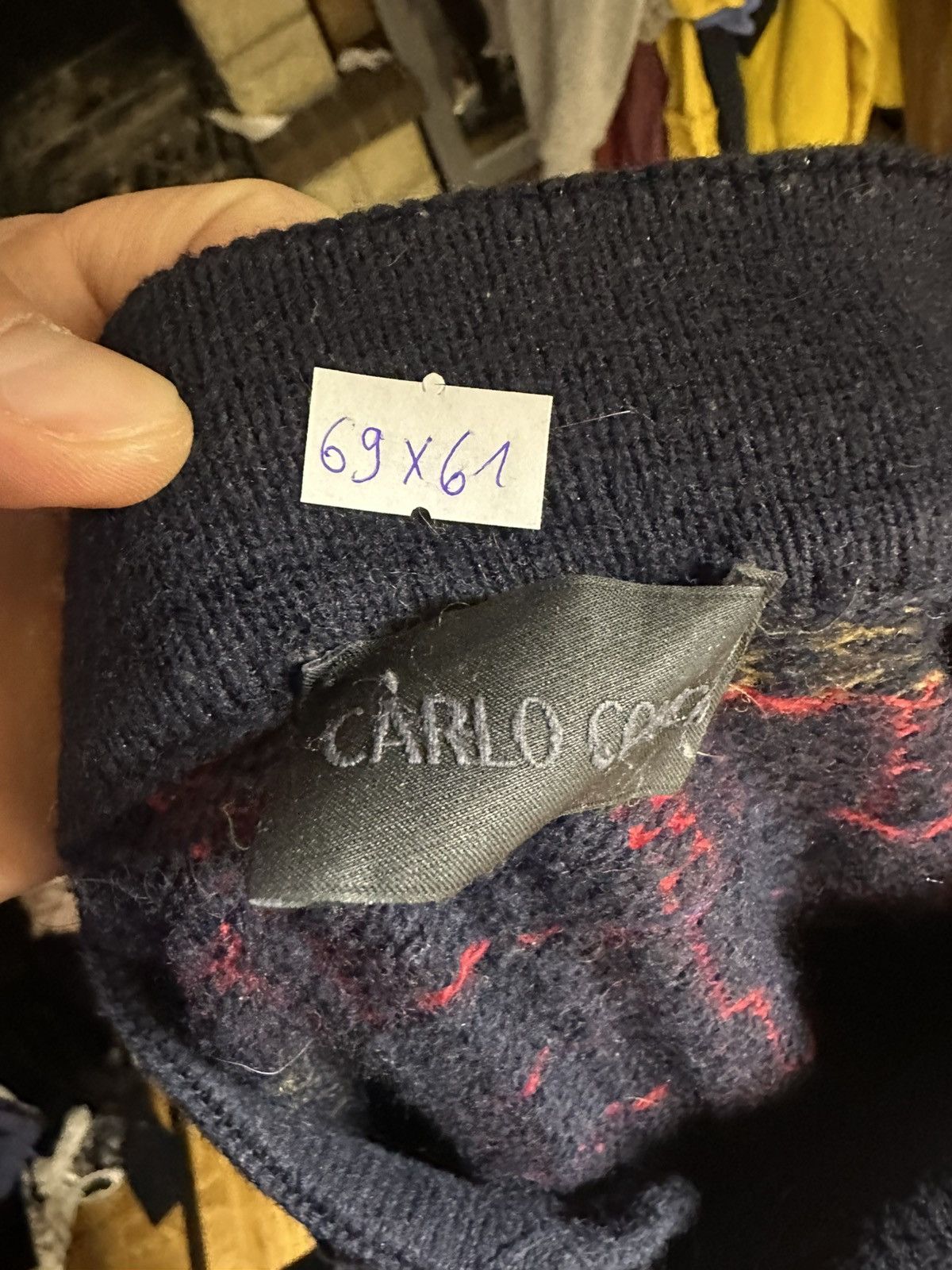 Carlo Colucci Vintage Carlo colucci sweater Size US XL / EU 56 / 4 - 7 Thumbnail