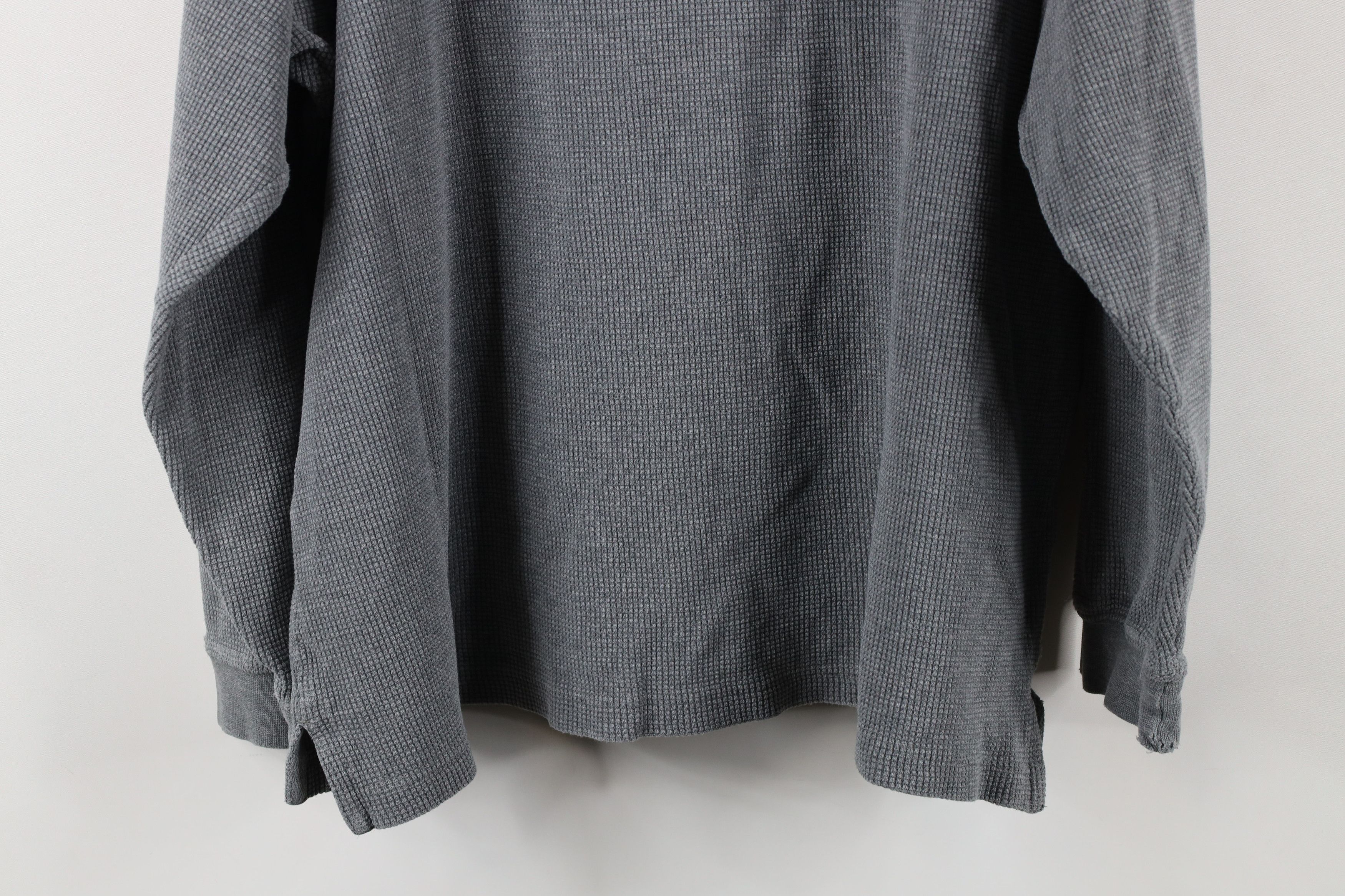 Eddie Bauer × Vintage Vintage 90s Eddie Bauer Waffle Knit Long Sleeve T-Shirt Size US L / EU 52-54 / 3 - 15 Thumbnail
