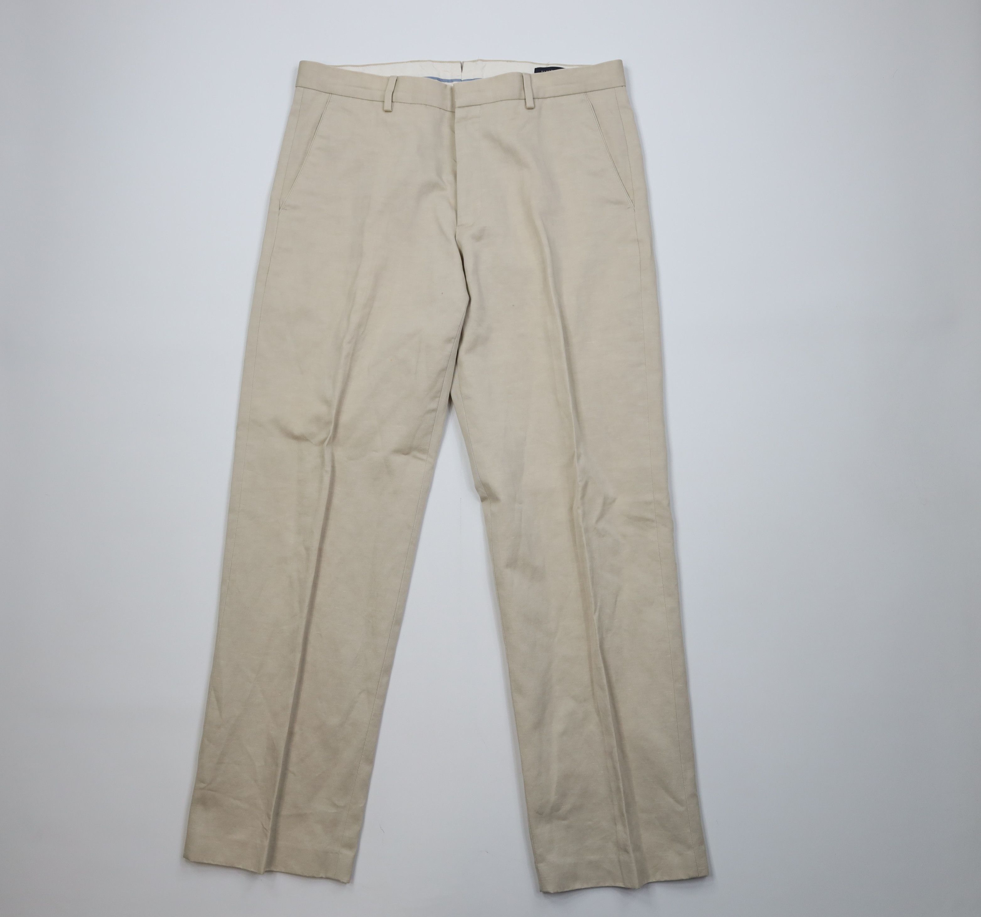 Banana Republic Banana Republic 2 Piece Linen Blend Modern Suit Size 40S - 12 Thumbnail