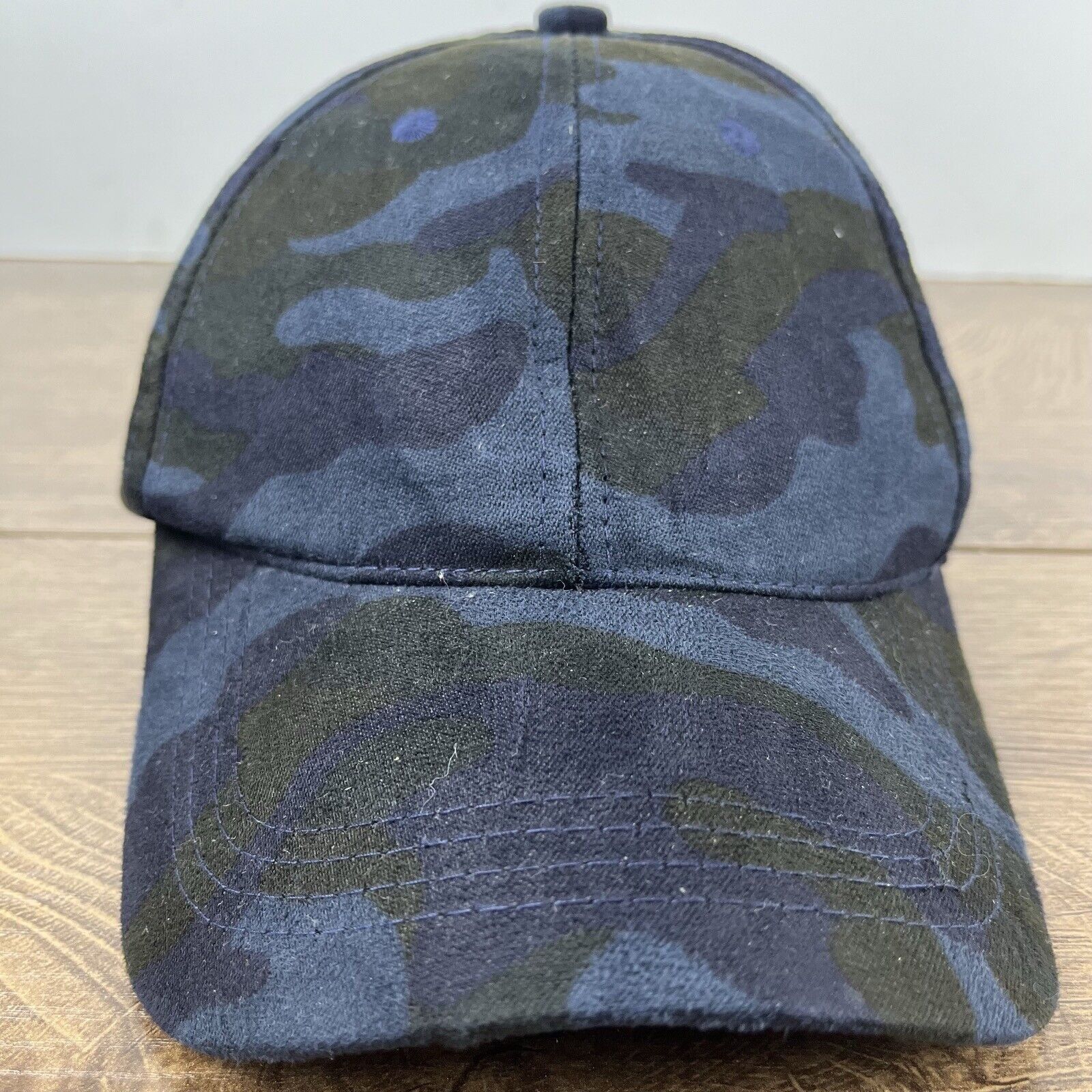 Other Black Blue Camo Hat Black Camo Baseball Hat Adjustable Hat B Size ONE SIZE - 5 Thumbnail