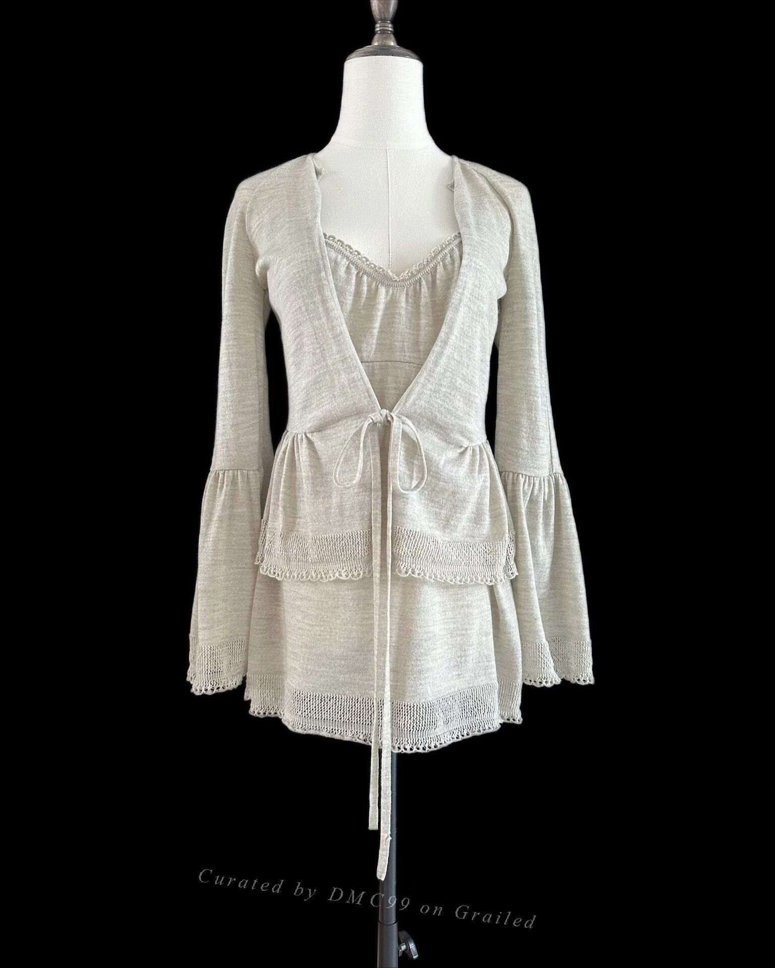 Marni Marni 2000s Vintage Camisole & Cardigan Set Size S / US 4 / IT 40 - 1 Thumbnail