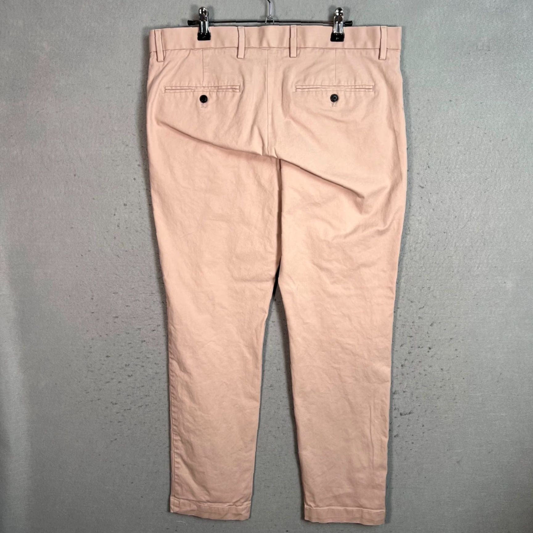 Gap Gap Mens Slim Fit Chinos 33 x 30 Light Pink Cotton Pants Size US 31 - 2 Thumbnail