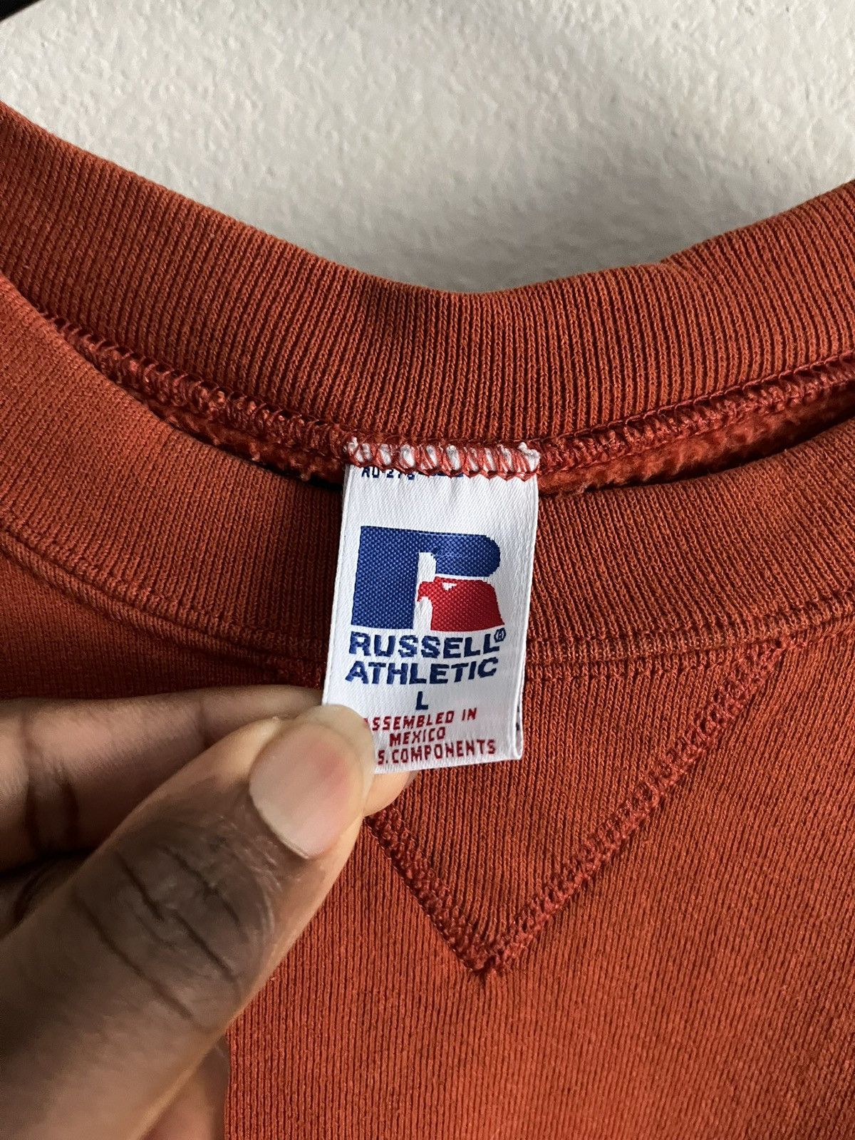 Russell Athletic Vintage Russell Athletic Logo Sweatshirt Size US L / EU 52-54 / 3 - 2 Thumbnail