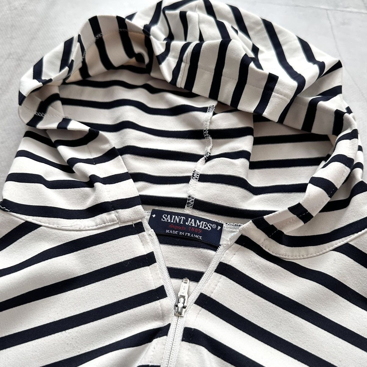 Hysteric Glamour Saint James Rare Striped Hoodie Guess Asap Rocky Style Size S / US 4 / IT 40 - 3 Thumbnail