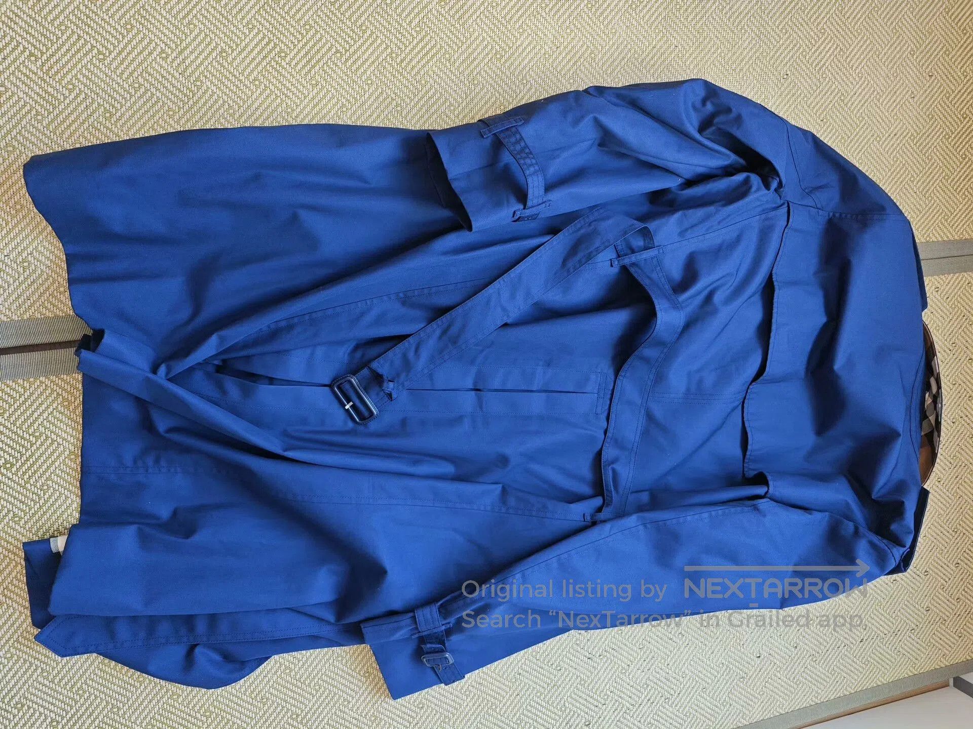 Burberry burberry classic navy blue trench coat. Size US XXL / EU 58 / 5 - 7 Thumbnail